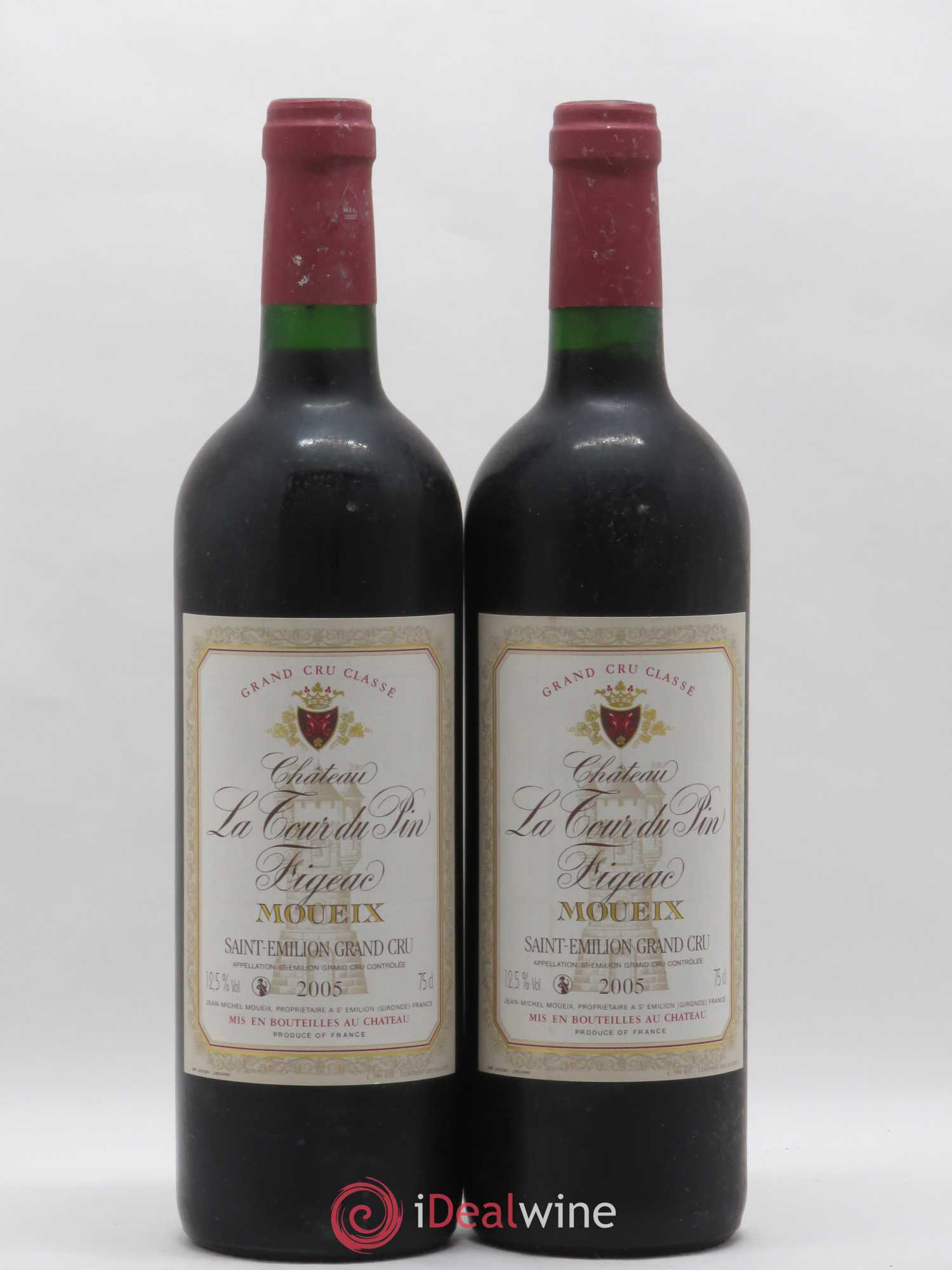 Château la Tour du Pin Figeac 2005 - Lot de 2 bouteilles - 0