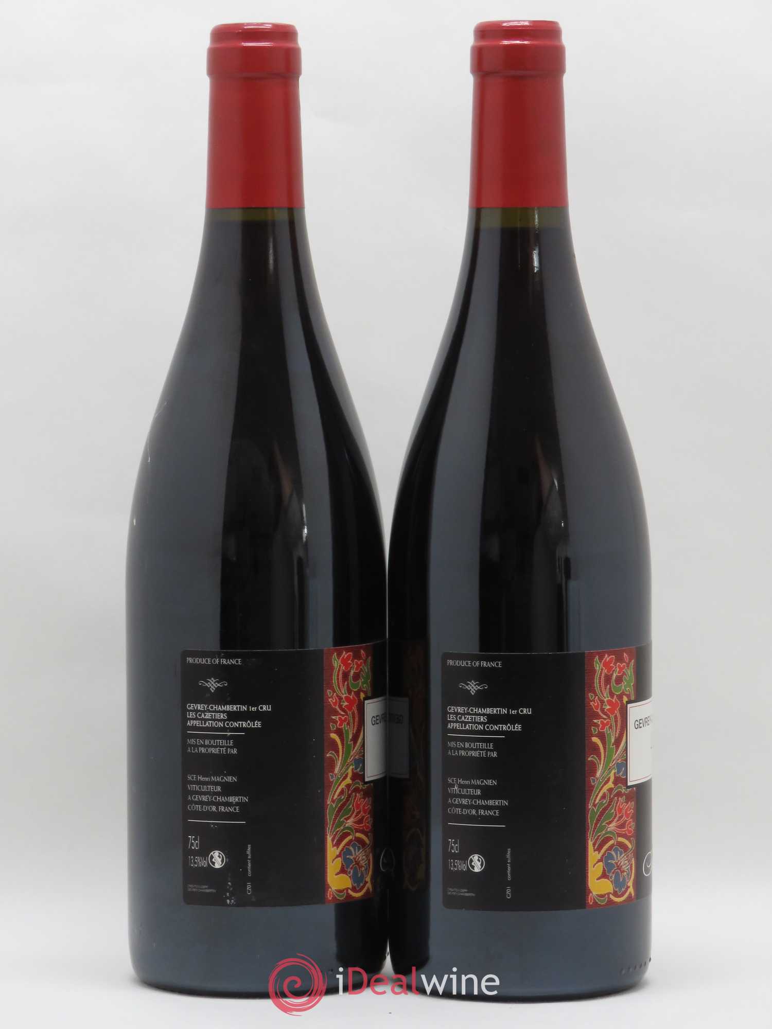 Gevrey-Chambertin 1er Cru Les Cazetiers Henri Magnien 2009 - Posten von 2 Flaschen - 1