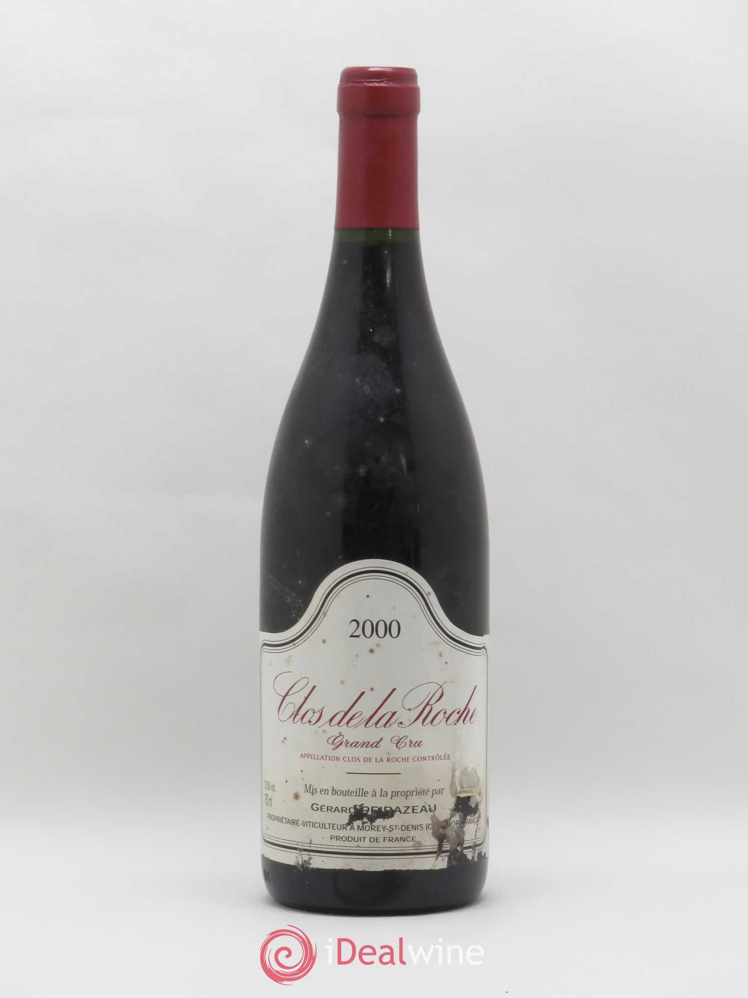 Clos de la Roche Grand Cru Peirazeau 2000 - Posten von 1 Flasche - 0