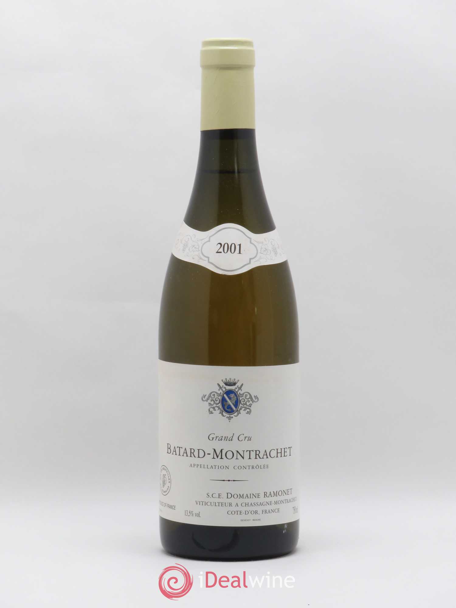 Bâtard-Montrachet Grand Cru Ramonet (Domaine) 2001 - Lot de 1 bouteille - 0