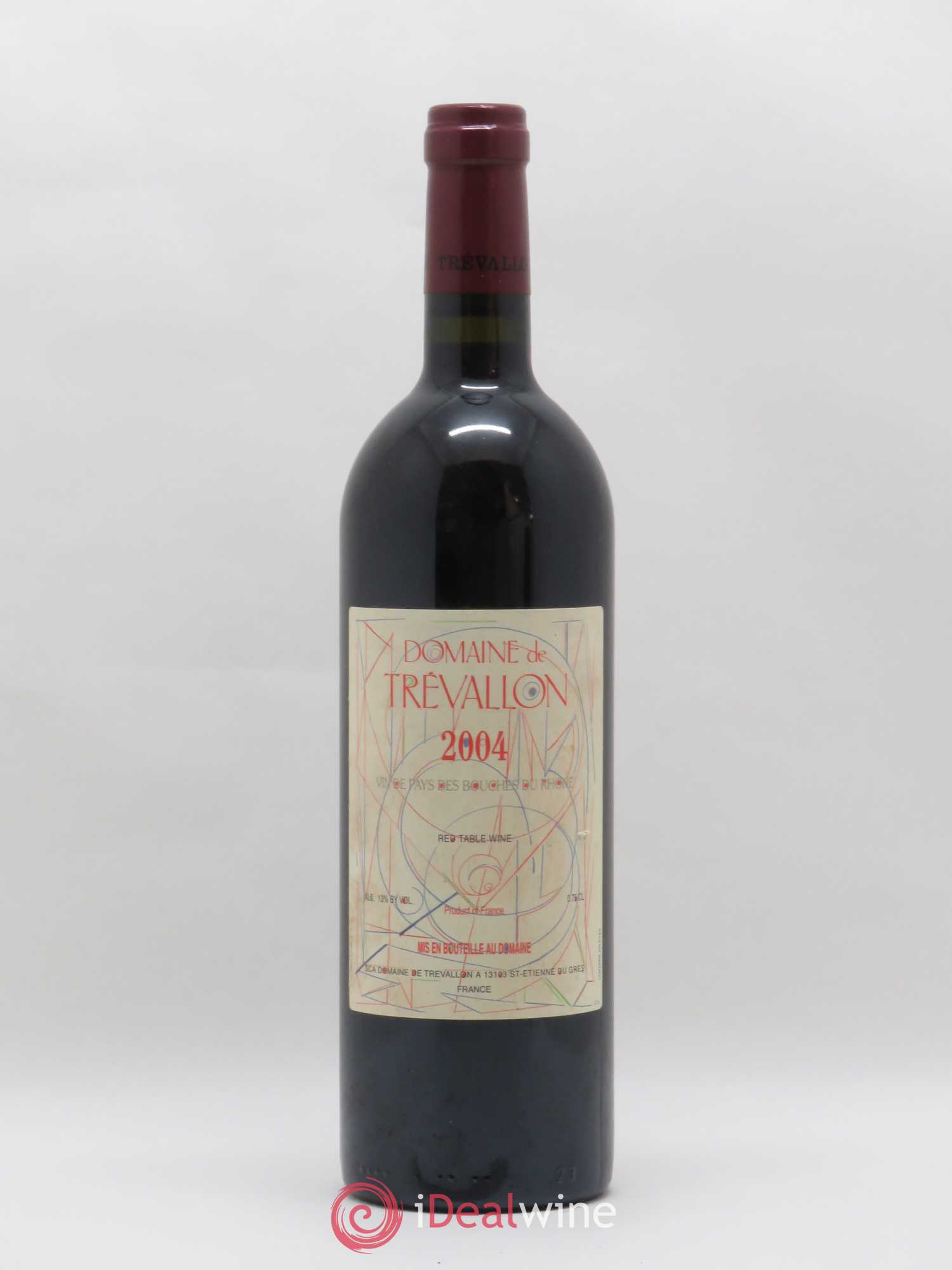 VDP Bouches du Rhône Trévallon (Domaine de) Eloi Dürrbach 2004 - Lot de 1 bouteille - 0