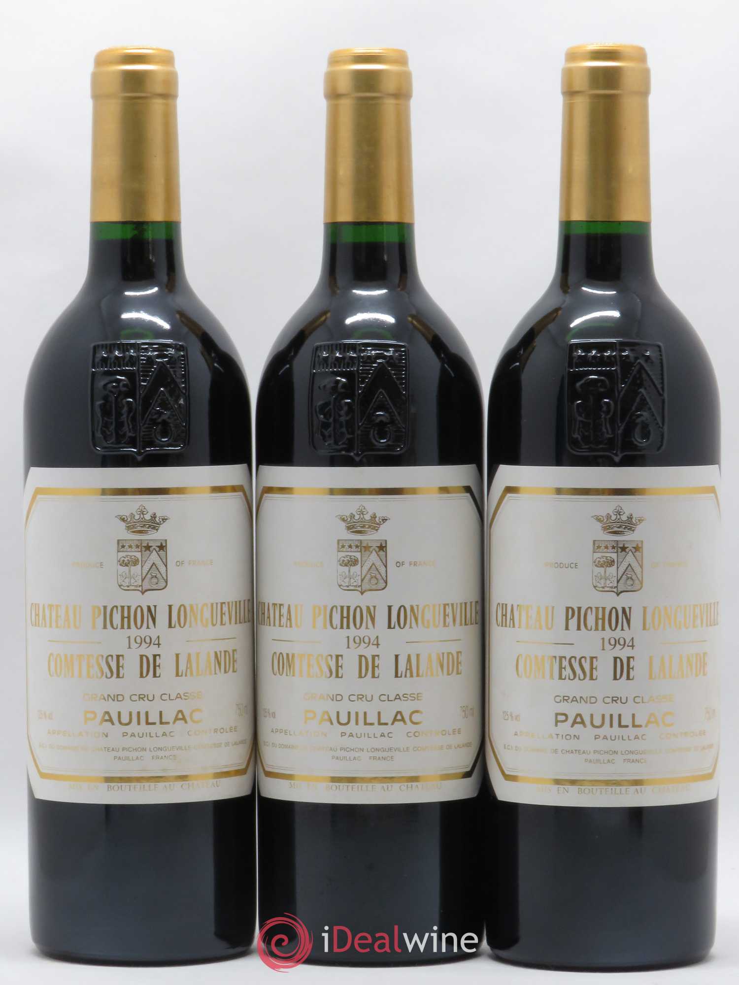 Château Pichon Longueville Comtesse de Lalande 2ème Grand Cru Classé 1994 - Lot de 12 bouteilles - 1