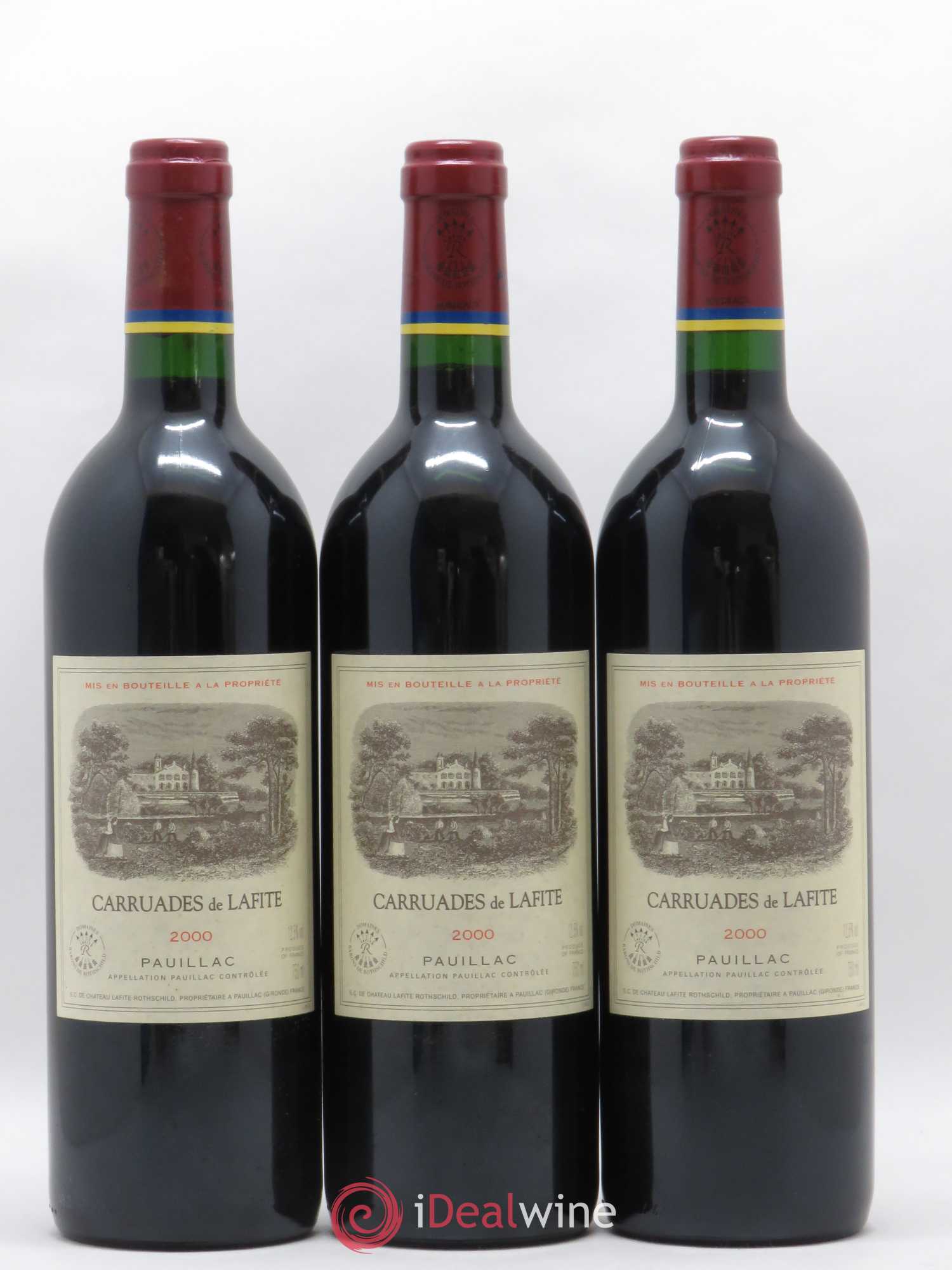 Carruades de Lafite Rothschild Second Vin 2000 - Lot de 12 bouteilles - 4