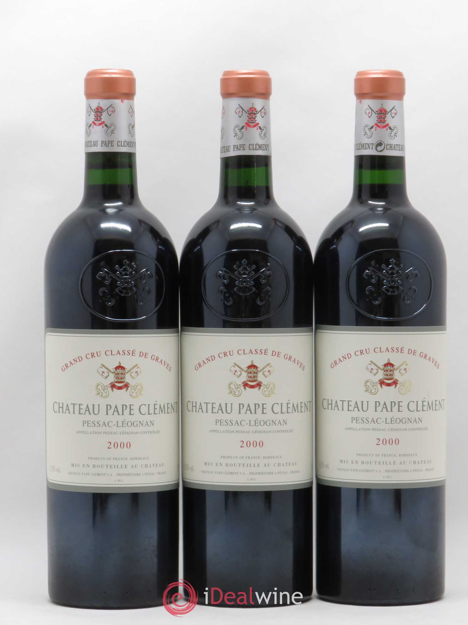 Château Pape Clément Cru Classé de Graves 2000 - Lot de 12 bouteilles - 3
