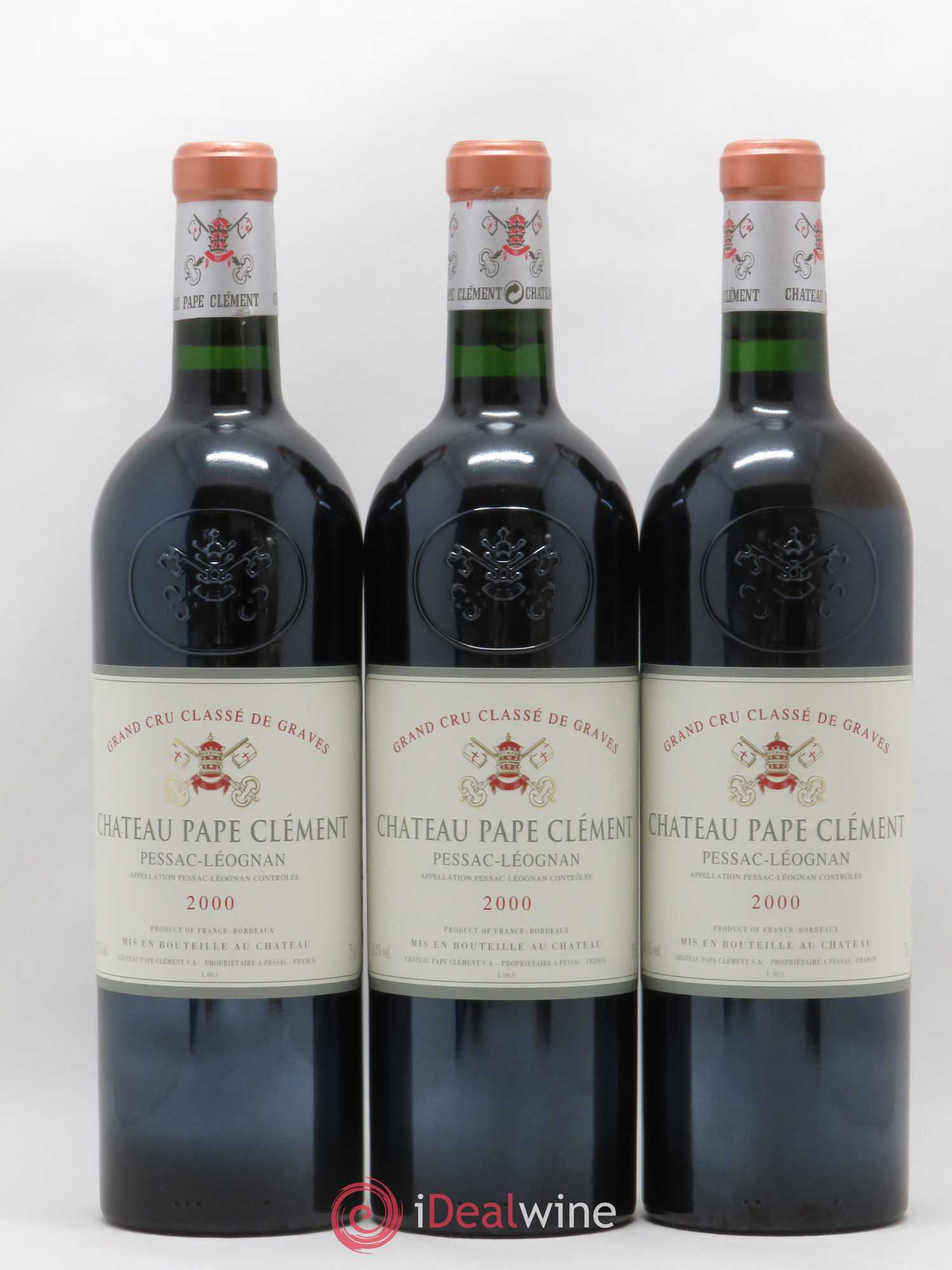 Château Pape Clément Cru Classé de Graves 2000 - Lot de 12 bouteilles - 4