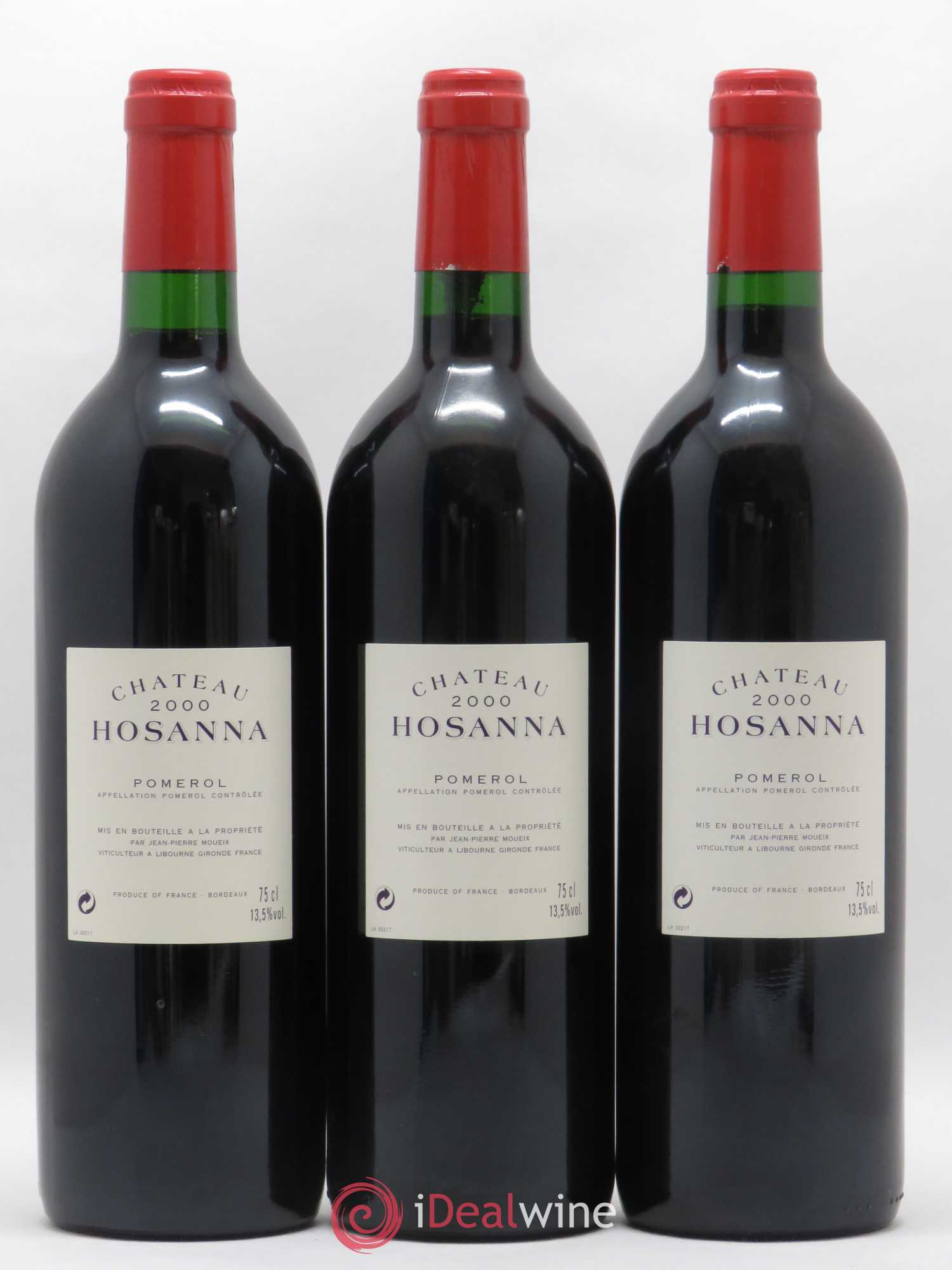 Château Hosanna 2000 - Lot de 6 bouteilles - 2