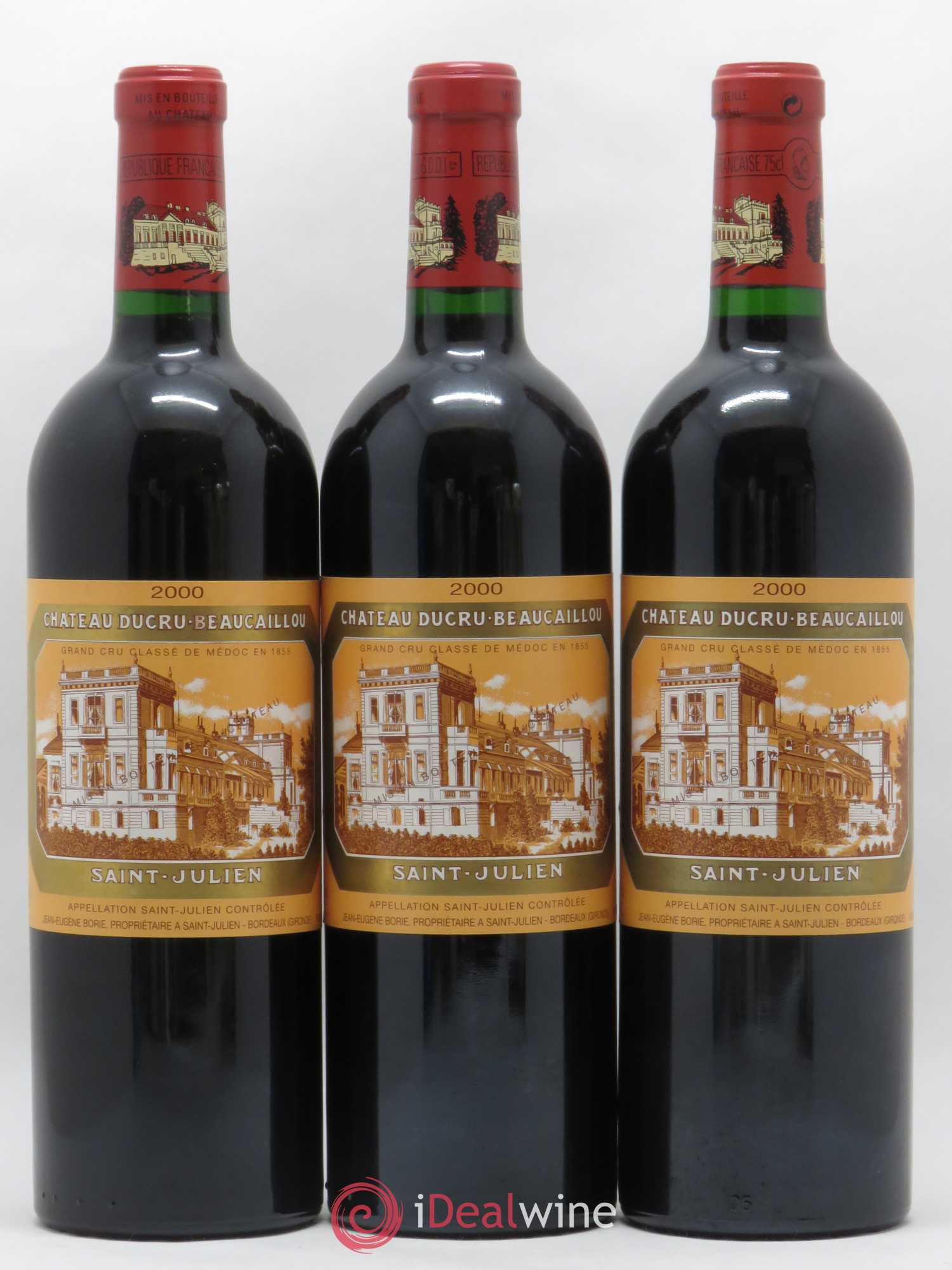 Château Ducru Beaucaillou 2ème Grand Cru Classé 2000 - Lot de 6 bouteilles - 1