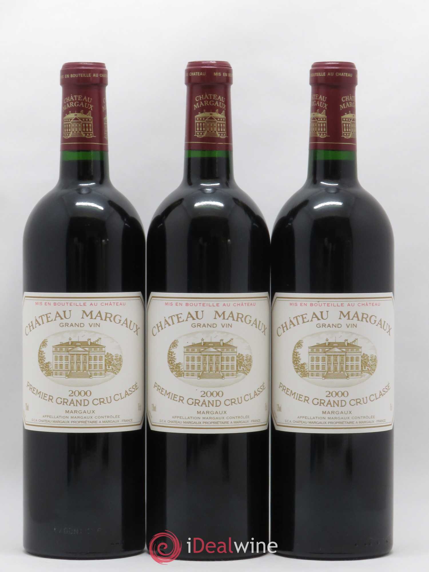 Château Margaux 1er Grand Cru Classé 2000 - Lot de 6 bouteilles - 2