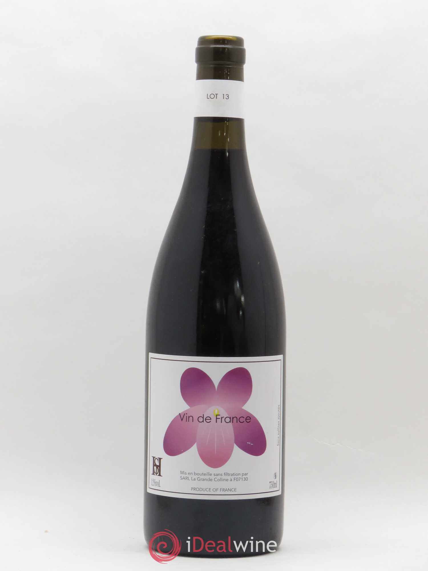 Vin de France (Ex Saint-Joseph) Hirotake Ooka - Domaine La Grande Colline 2013 - Lot de 1 bouteille - 0