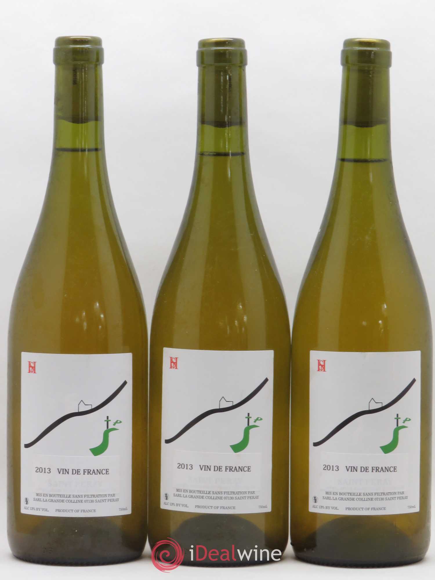 Vin de France SP Hirotake Ooka - Domaine La Grande Colline 2013 - Lot de 3 bouteilles - 0