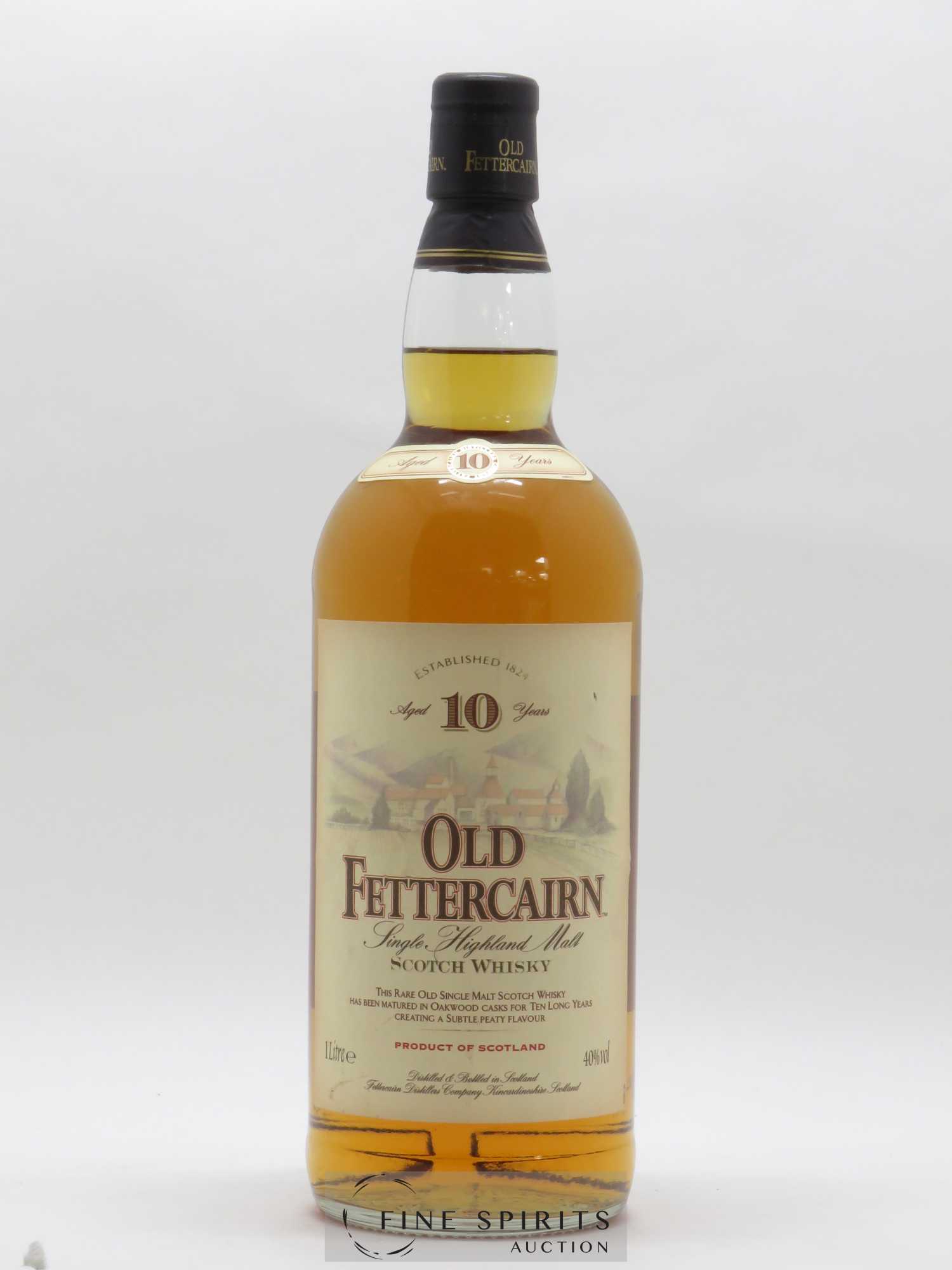 Old Fettercairn 10 years Of. - Posten von 1 Flasche - 1