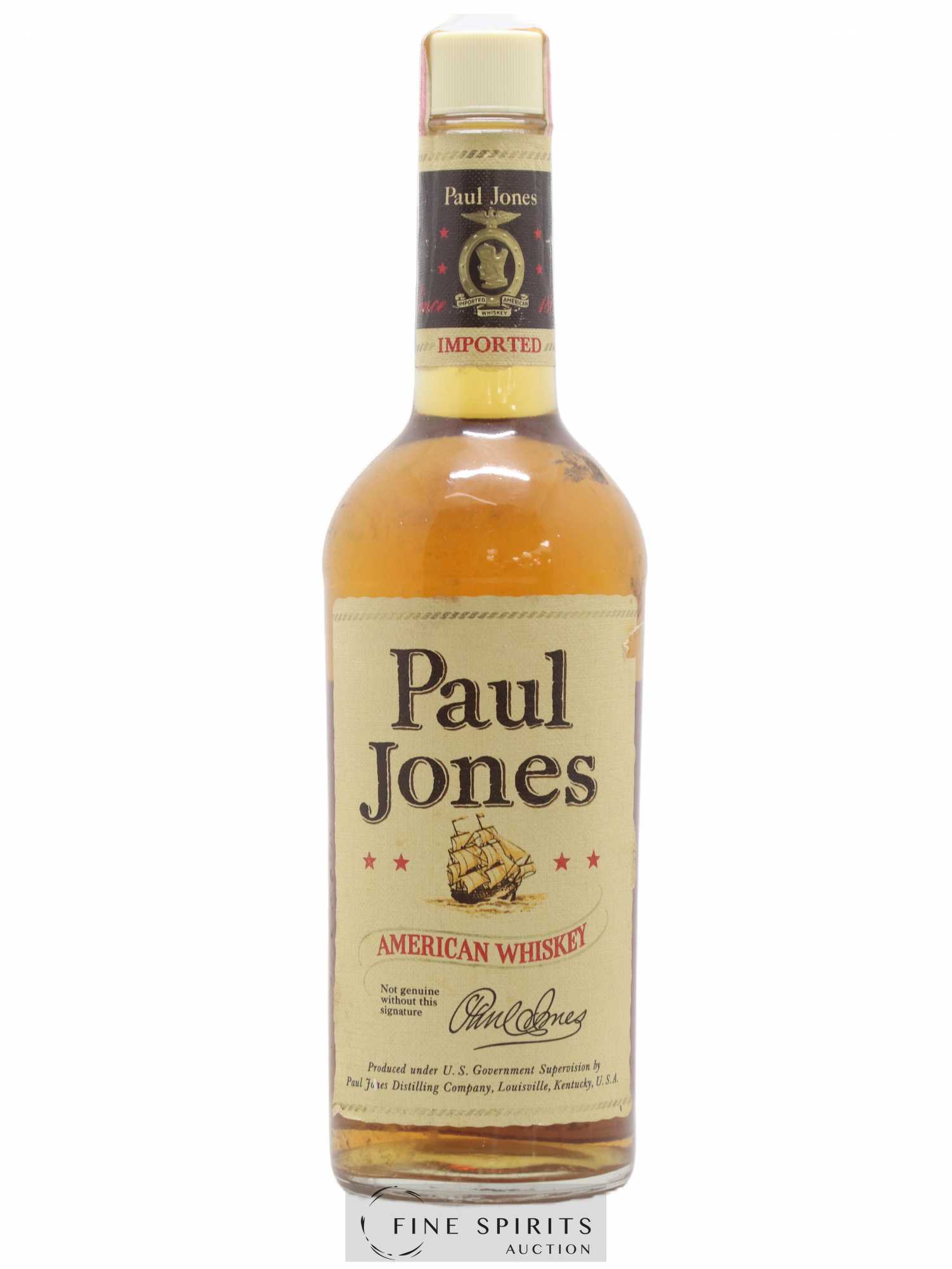Paul Jones Of. Ricard-Bisquit Import (ohne Mindestpreis) - Posten von 1 Flasche - 0