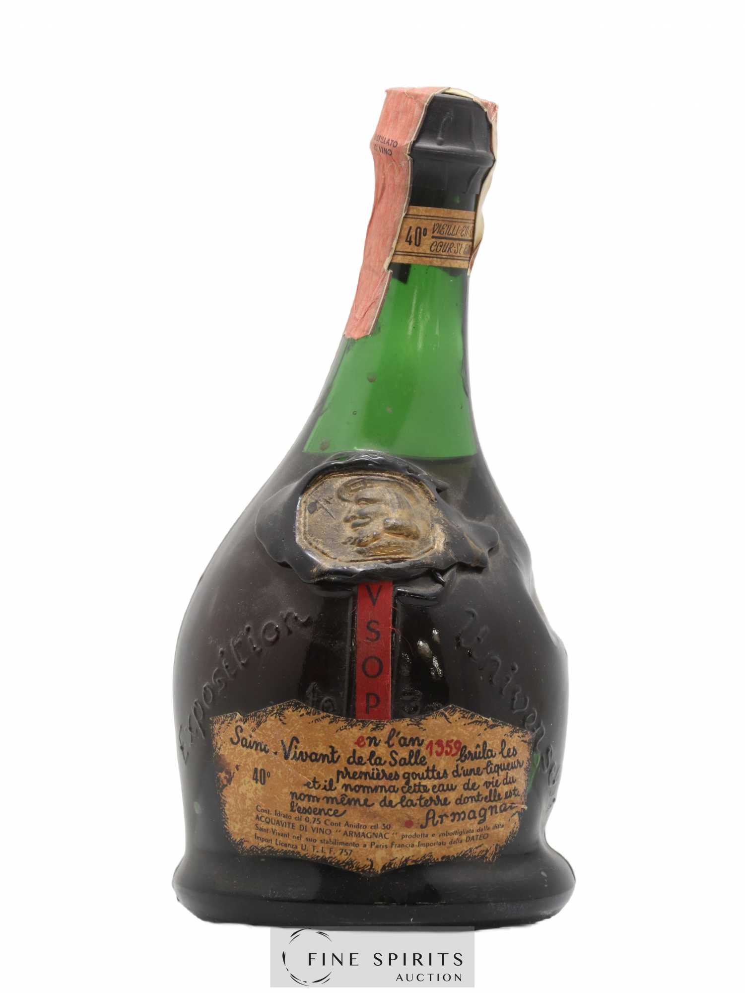 Saint Vivant Of. VSOP (sans prix de réserve) - Lot de 1 bouteille - 0