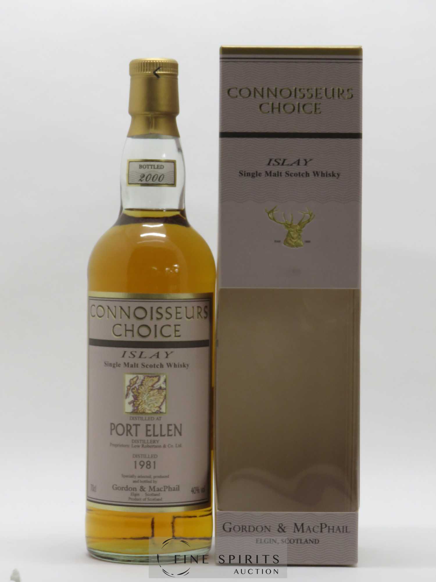Port Ellen 1981 Gordon & MacPhail bottled 2000 Connoisseurs Choice - Lotto di 1 bottiglia - 0