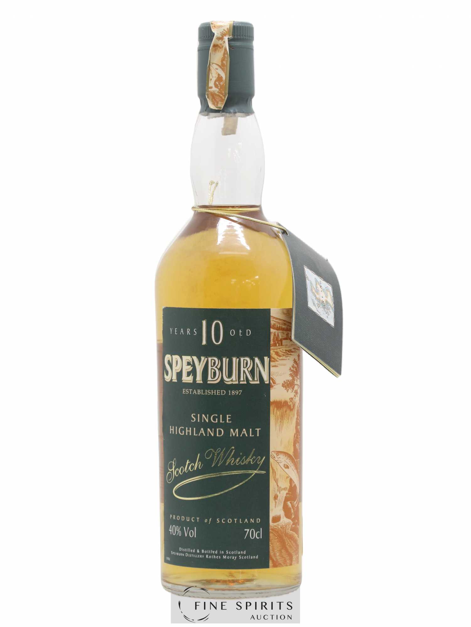 Speyburn 10 years Of. (sans prix de réserve) - Lot de 1 bouteille - 0