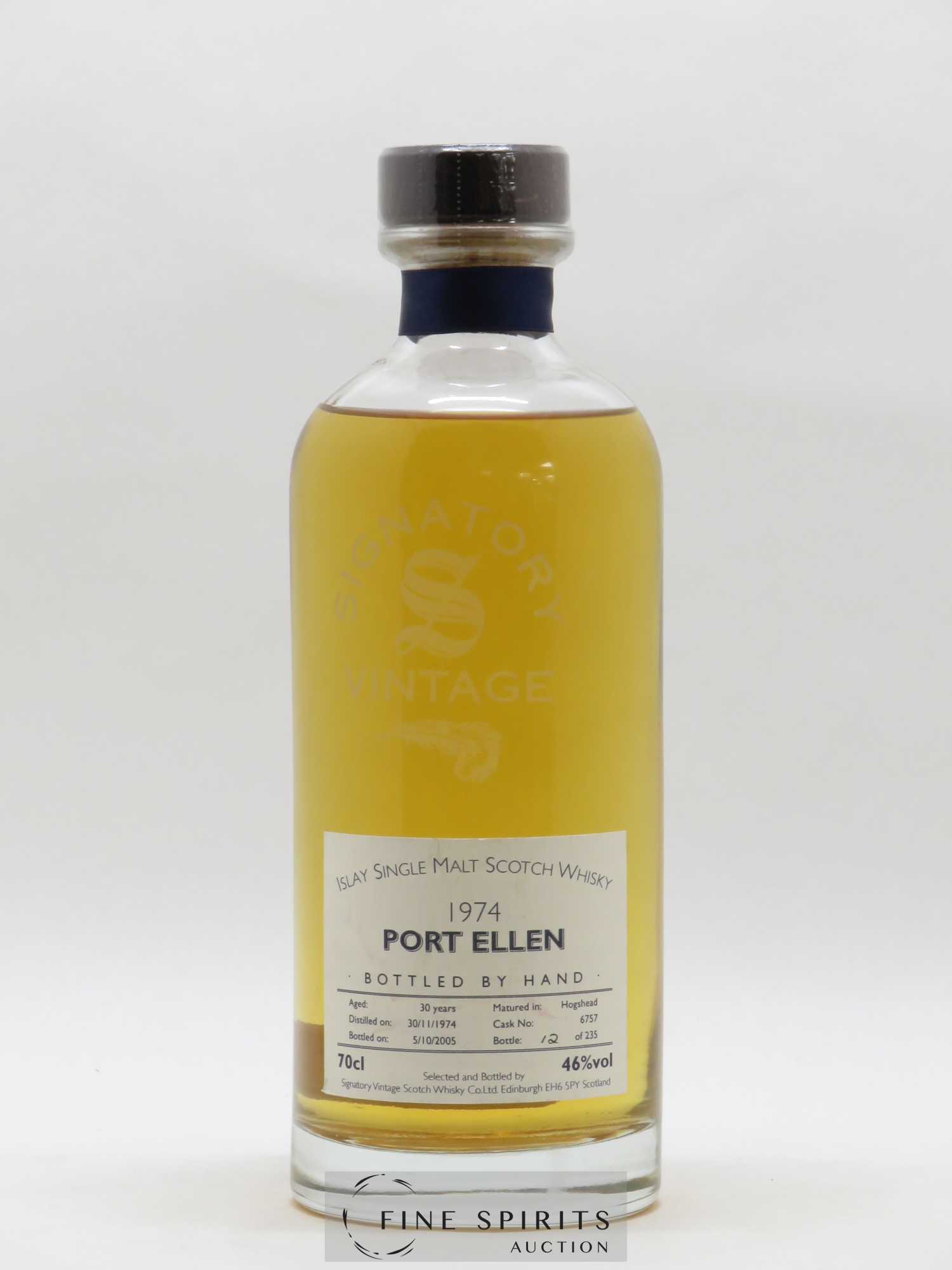 Port Ellen 30 years 1974 Signatory Vintage LMDW 50th Anniversary LMDW The Decanter Collection - Lot de 1 bouteille - 0