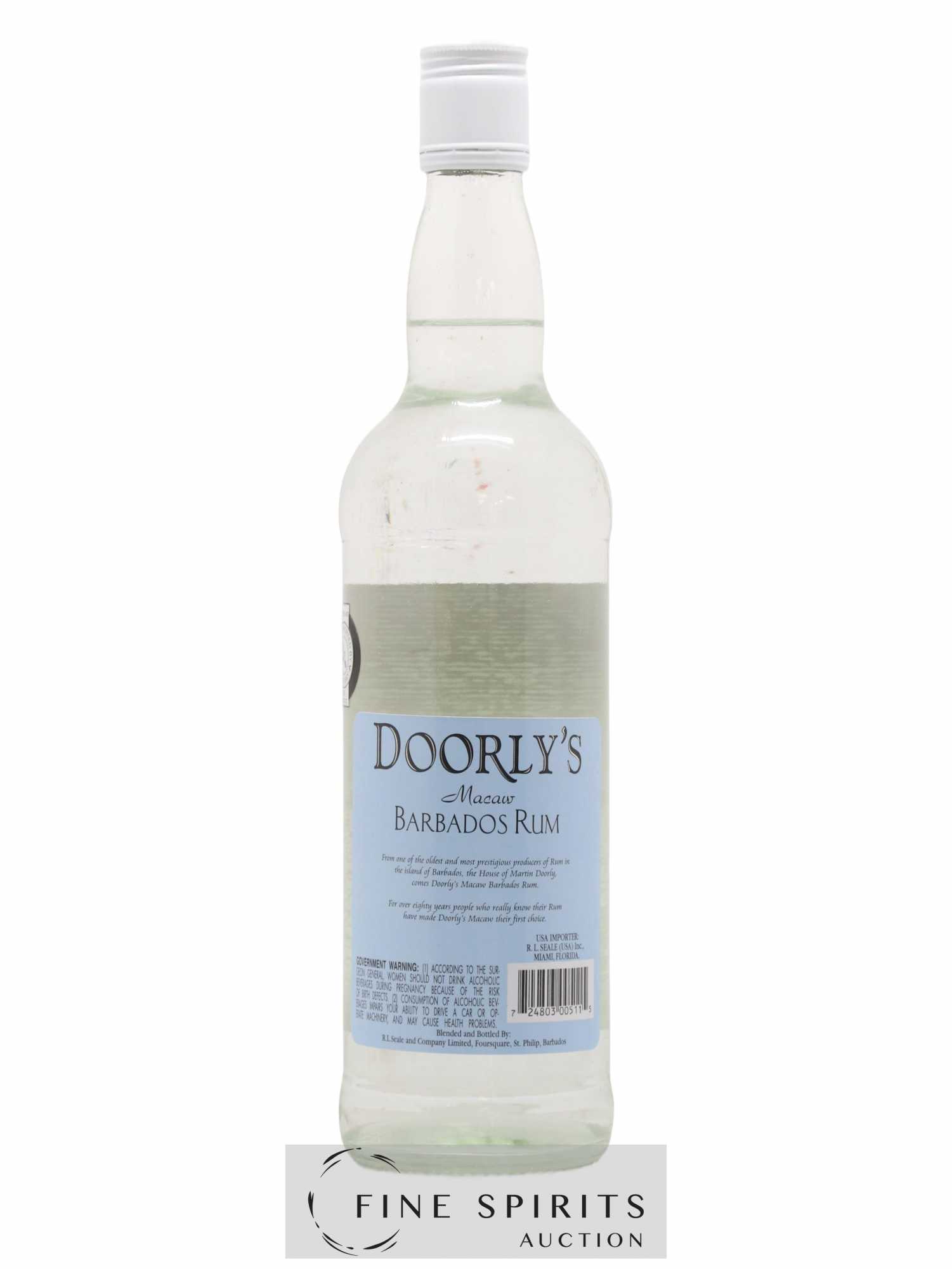 Doorly's Of. Macaw (sans prix de réserve) - Lot de 1 bouteille - 1