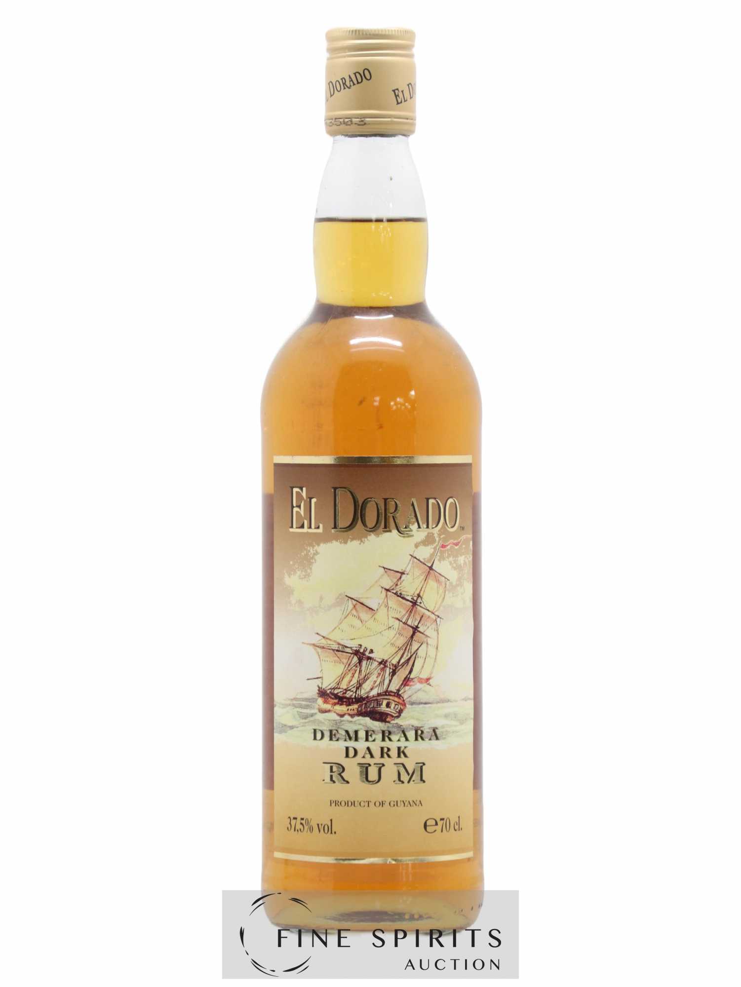 El Dorado Of. Demerara Dark (70cl.) (sans prix de réserve) - Lot de 1 bouteille - 0