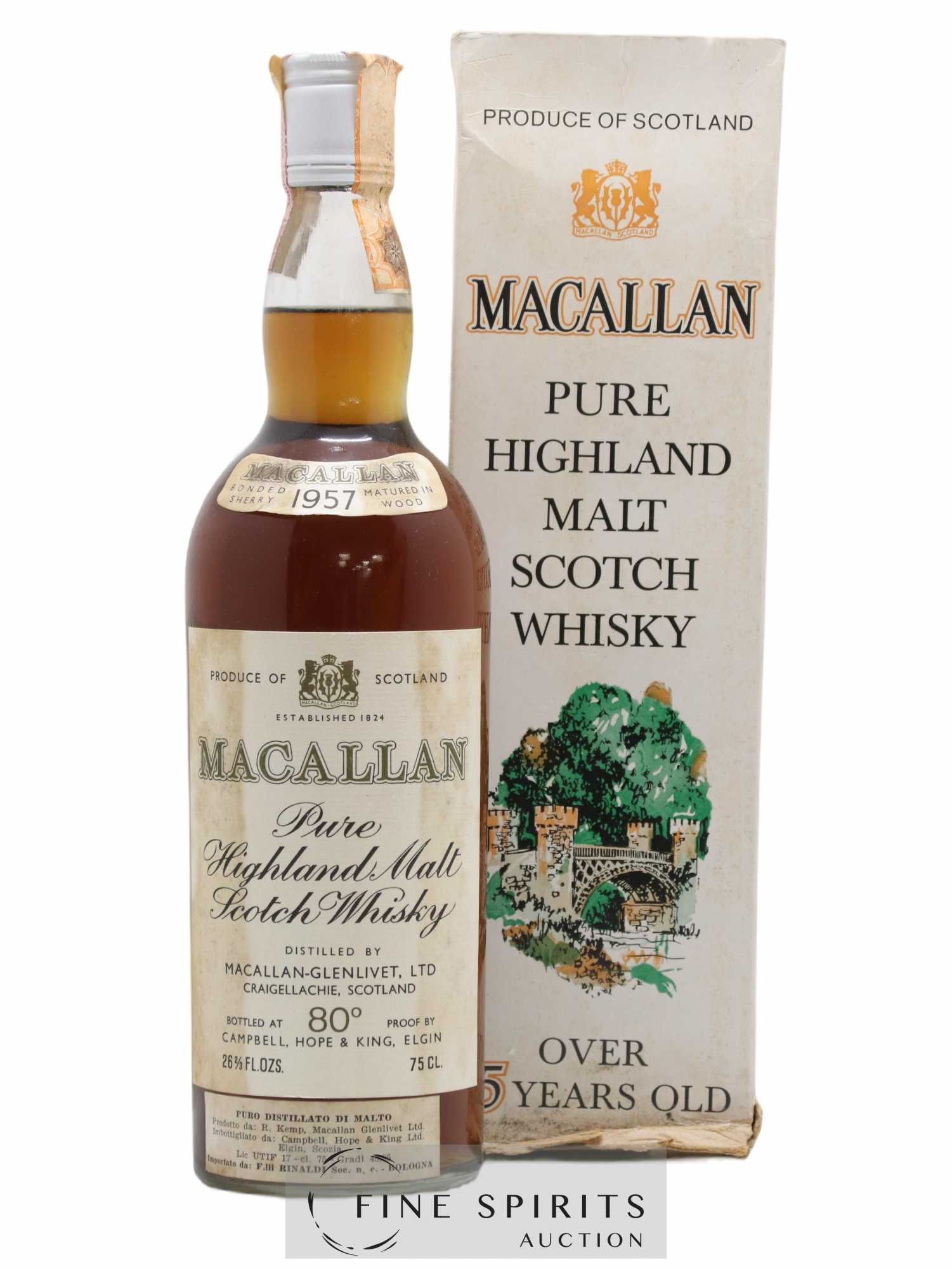 Macallan (The) 1957 Of. Rinaldi Import - Lotto di 1 bottiglia - 0