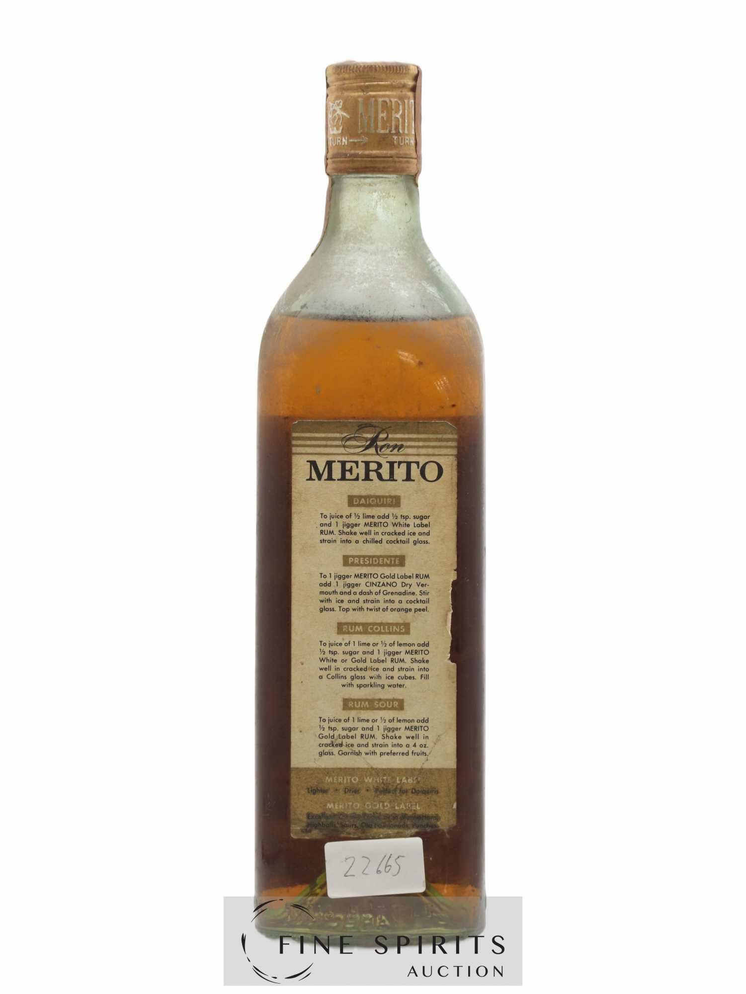 Merito Of. Gold label (senza prezzo di riserva) - Lotto di 1 bottiglia - 1