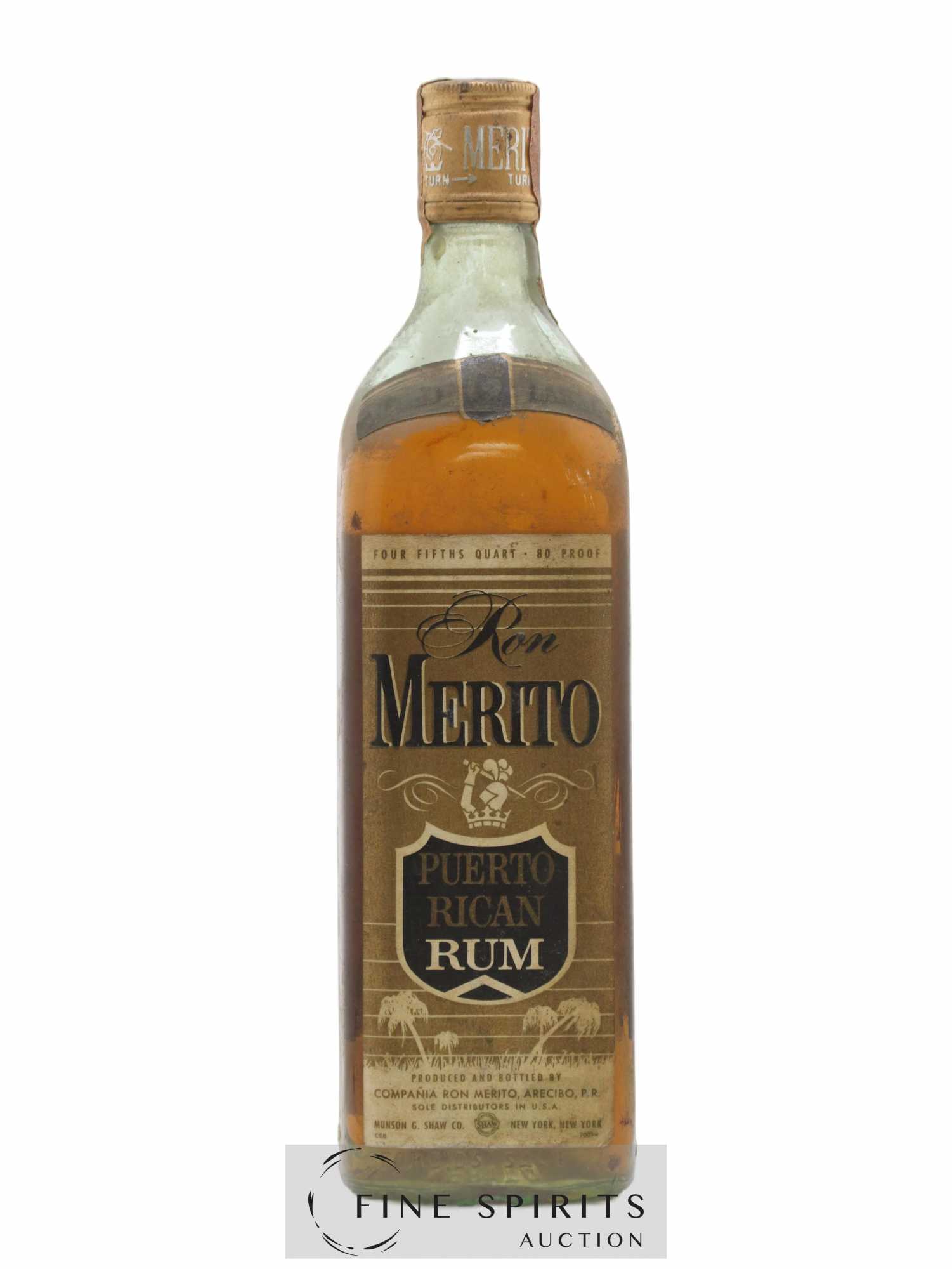 Merito Of. Gold label (senza prezzo di riserva) - Lotto di 1 bottiglia - 0