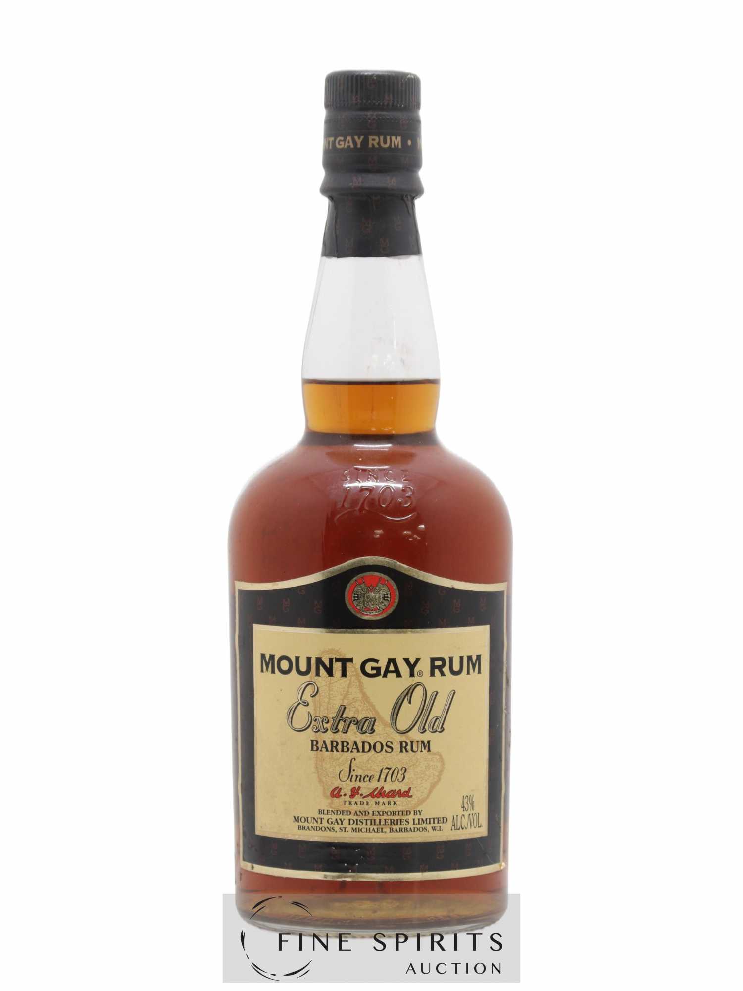Mount Gay Of. Extra Old (70cl.) - Lot de 1 bouteille - 0