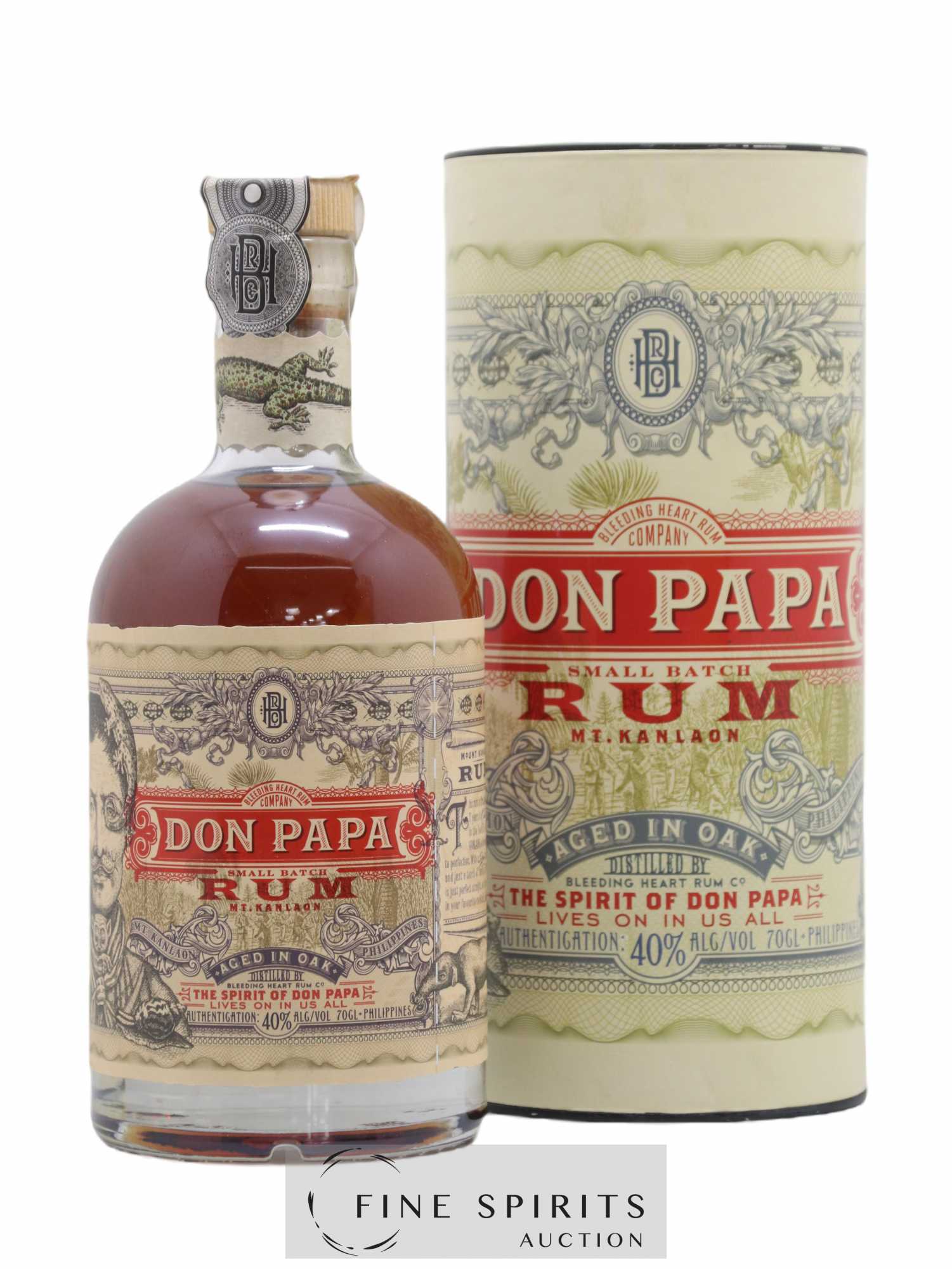 Don Papa 7 years Of. Small Batch (sans prix de réserve) - Lot de 1 bouteille - 0