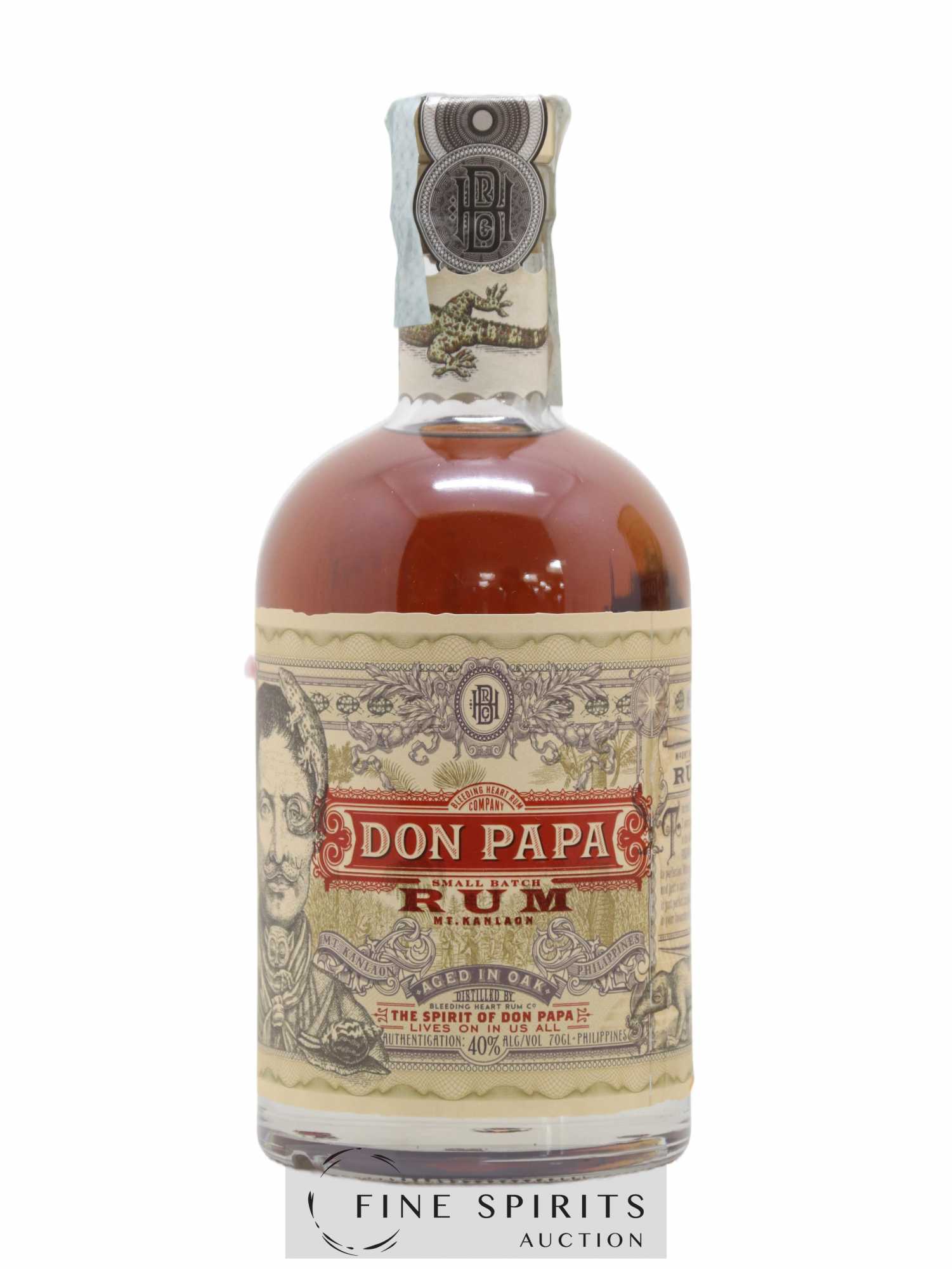 Don Papa 7 years Of. Dugas Import Small Batch (sans prix de réserve) - Lot de 1 bouteille - 1