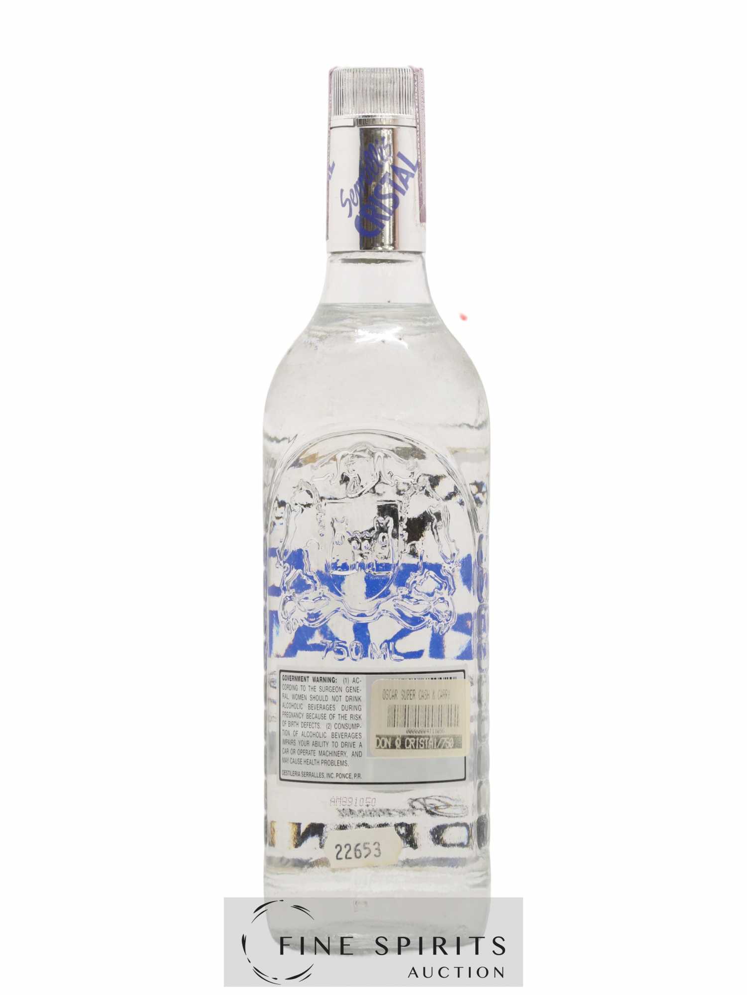 Don Q Of. Cristal  (senza prezzo di riserva) - Lotto di 1 bottiglia - 1