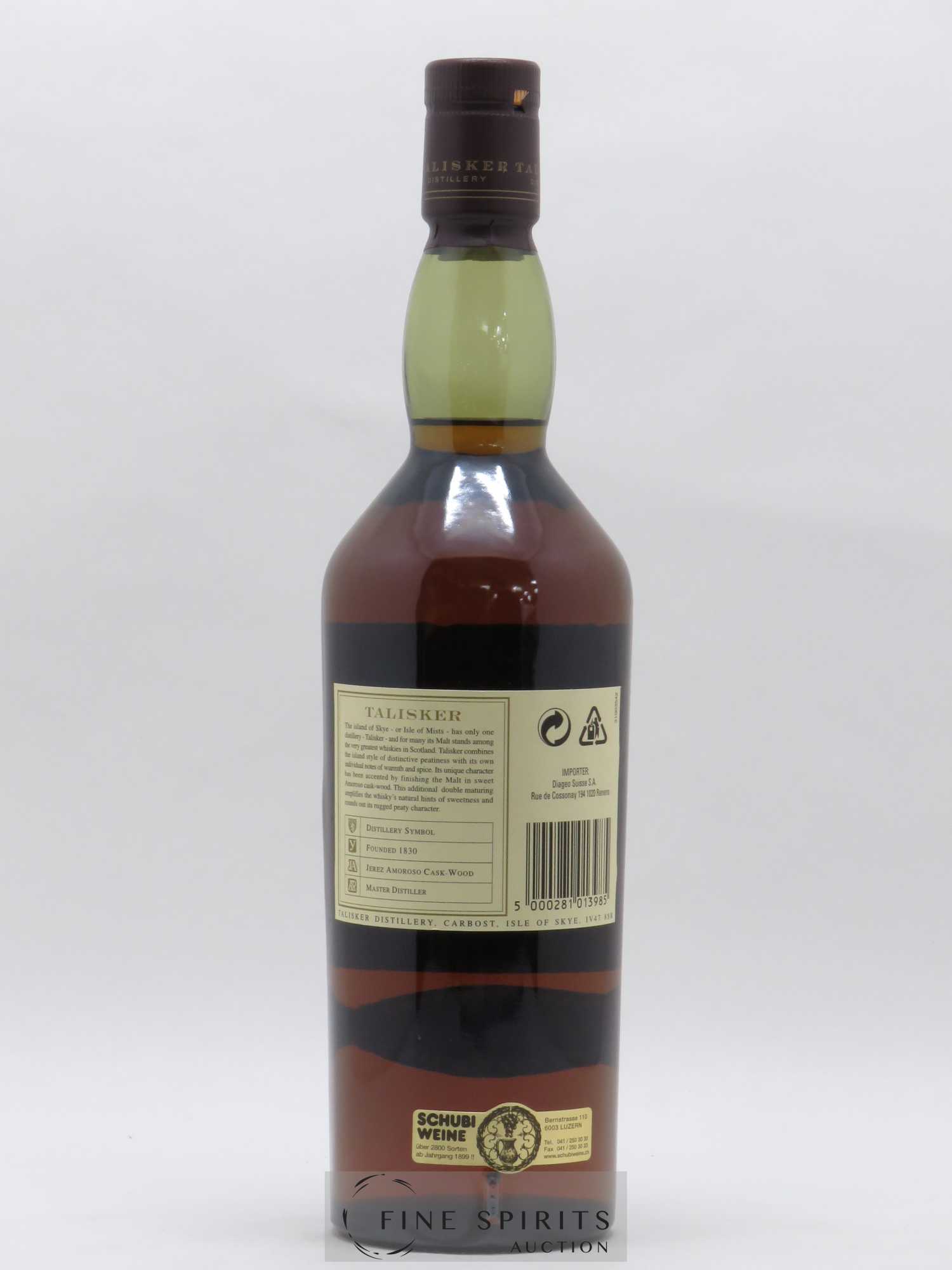Talisker 1991 Of. Amoroso Sherry Wood 2004 Release - Lot de 1 bouteille - 1