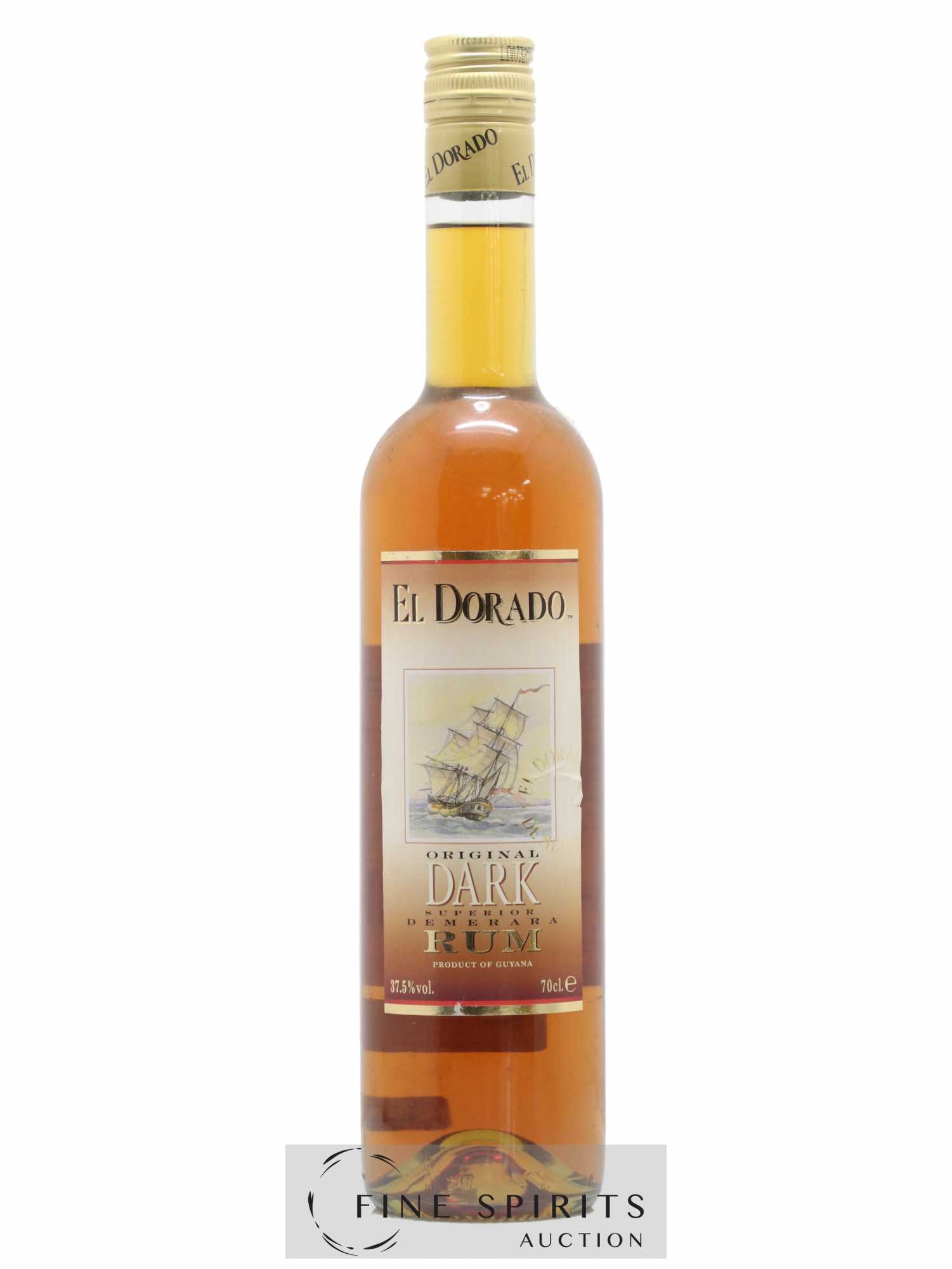 El Dorado Of. Original Dark Superior Demerara (sans prix de réserve) - Lot de 1 bouteille - 0
