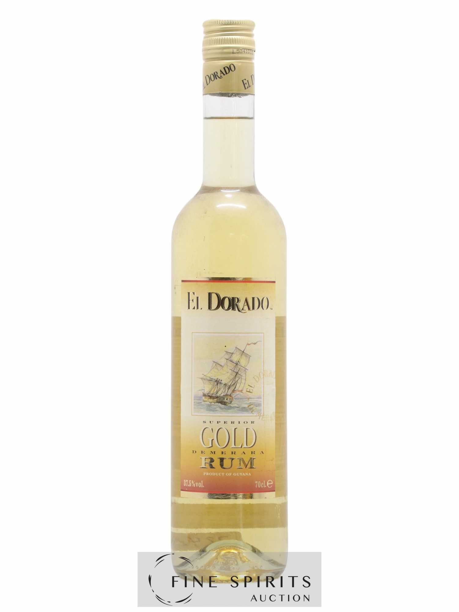 El Dorado Of. Superior Gold Demerara (sans prix de réserve) - Lot de 1 bouteille - 0