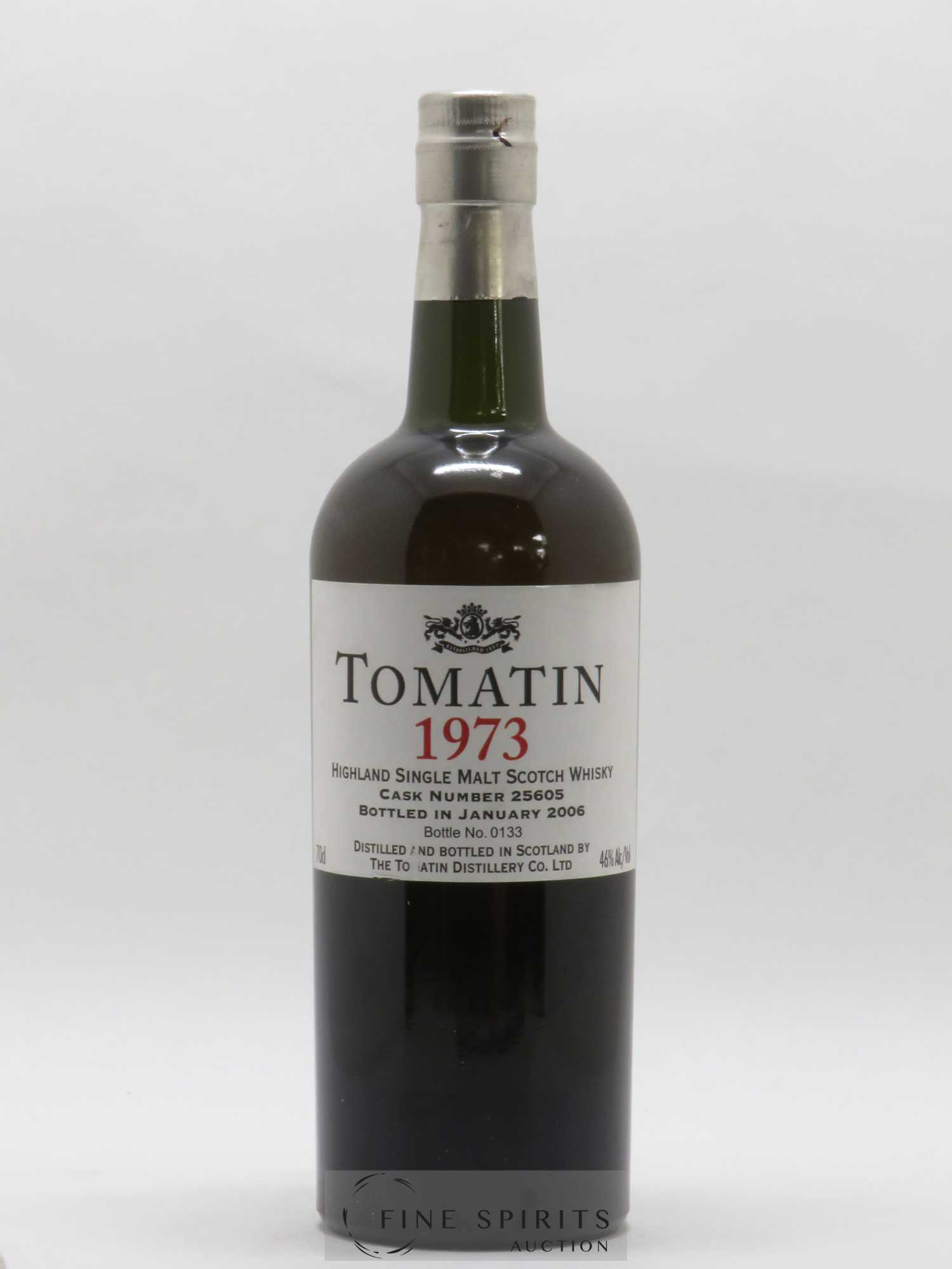 Tomatin 1973 Of. Cask n°25605 - bottled 2006 - Lot de 1 bouteille - 0