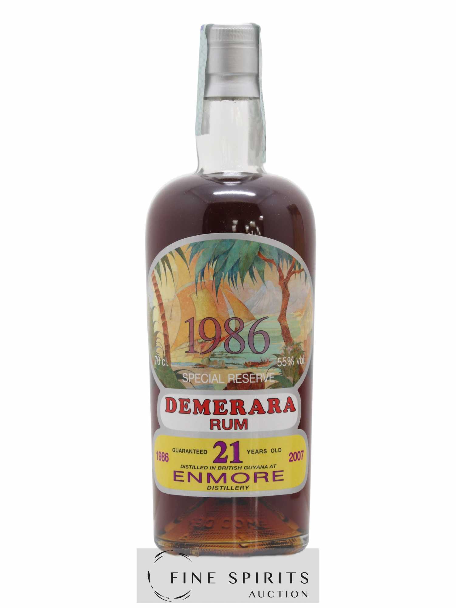 Enmore 21 years 1986 Silver Seal Whisky Company bottled 2007 Special Reserve - Lot de 1 bouteille - 1