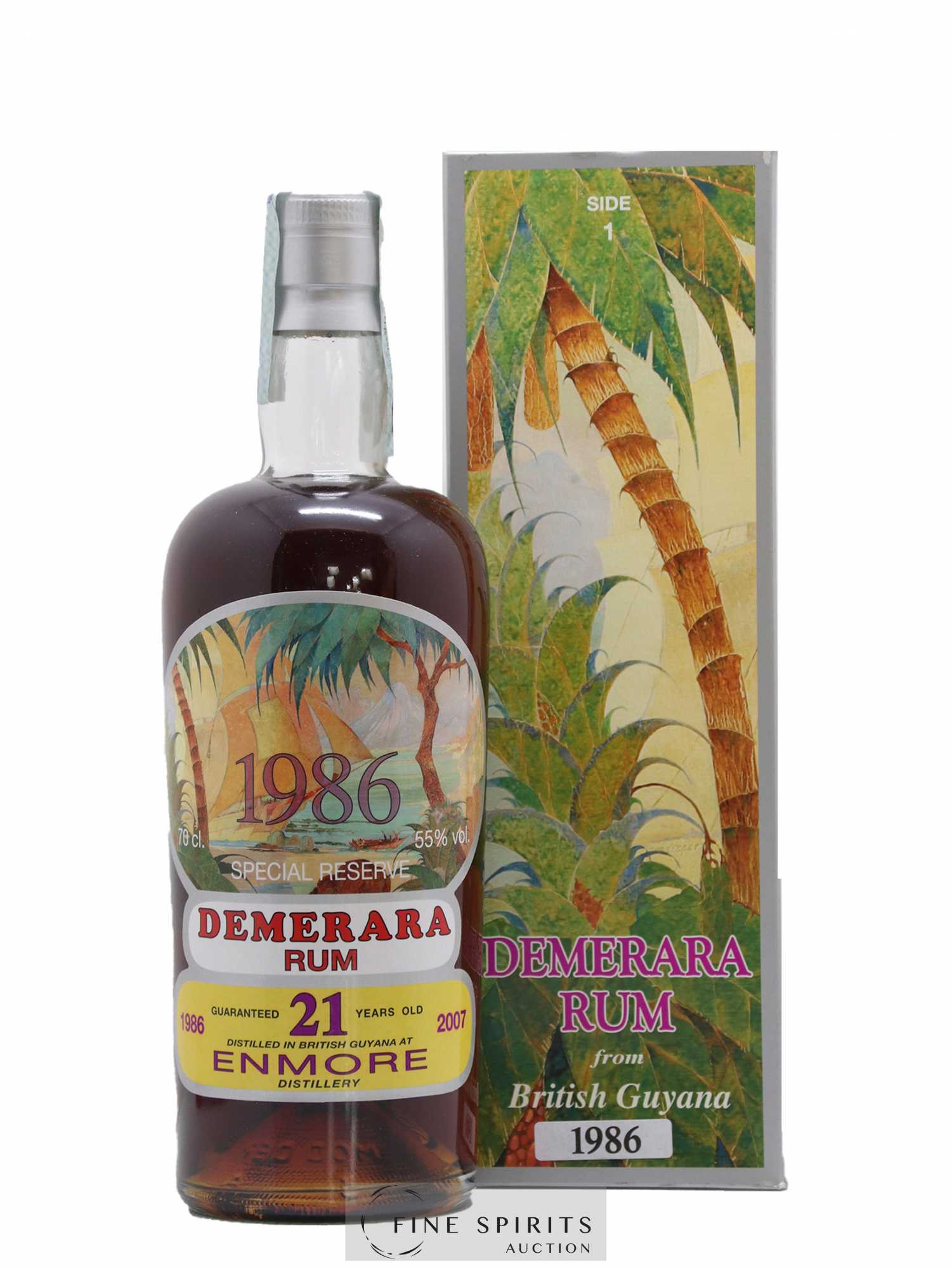 Enmore 21 years 1986 Silver Seal Whisky Company bottled 2007 Special Reserve - Lot de 1 bouteille - 0