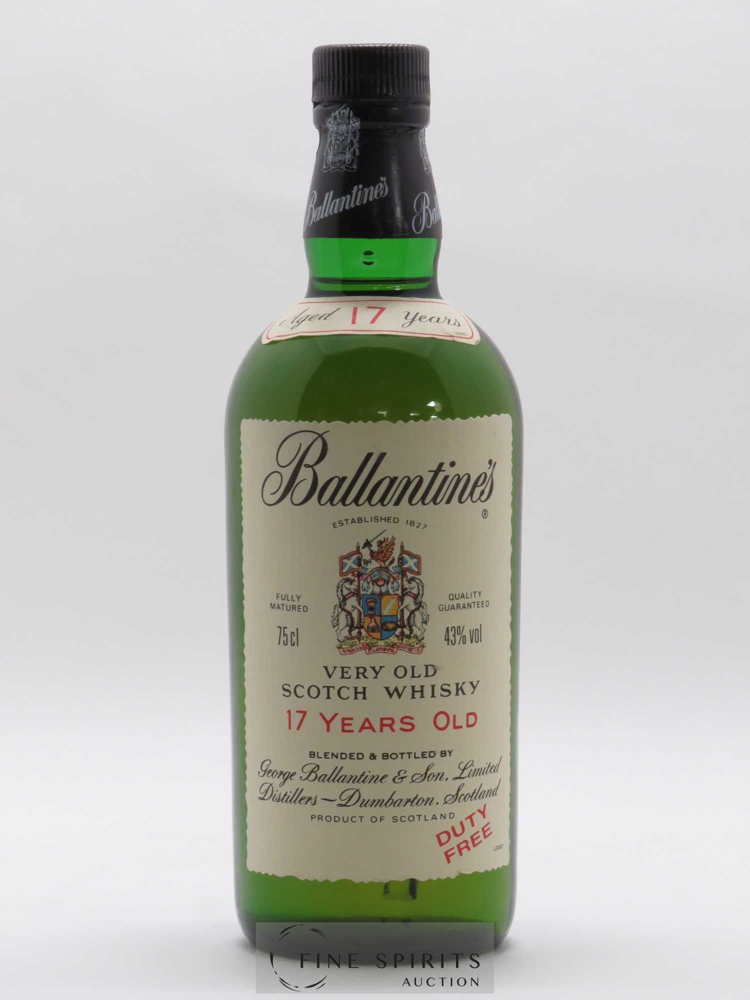 Ballantines 17 years Of. Very Old - Lot of 1 bottle - 1