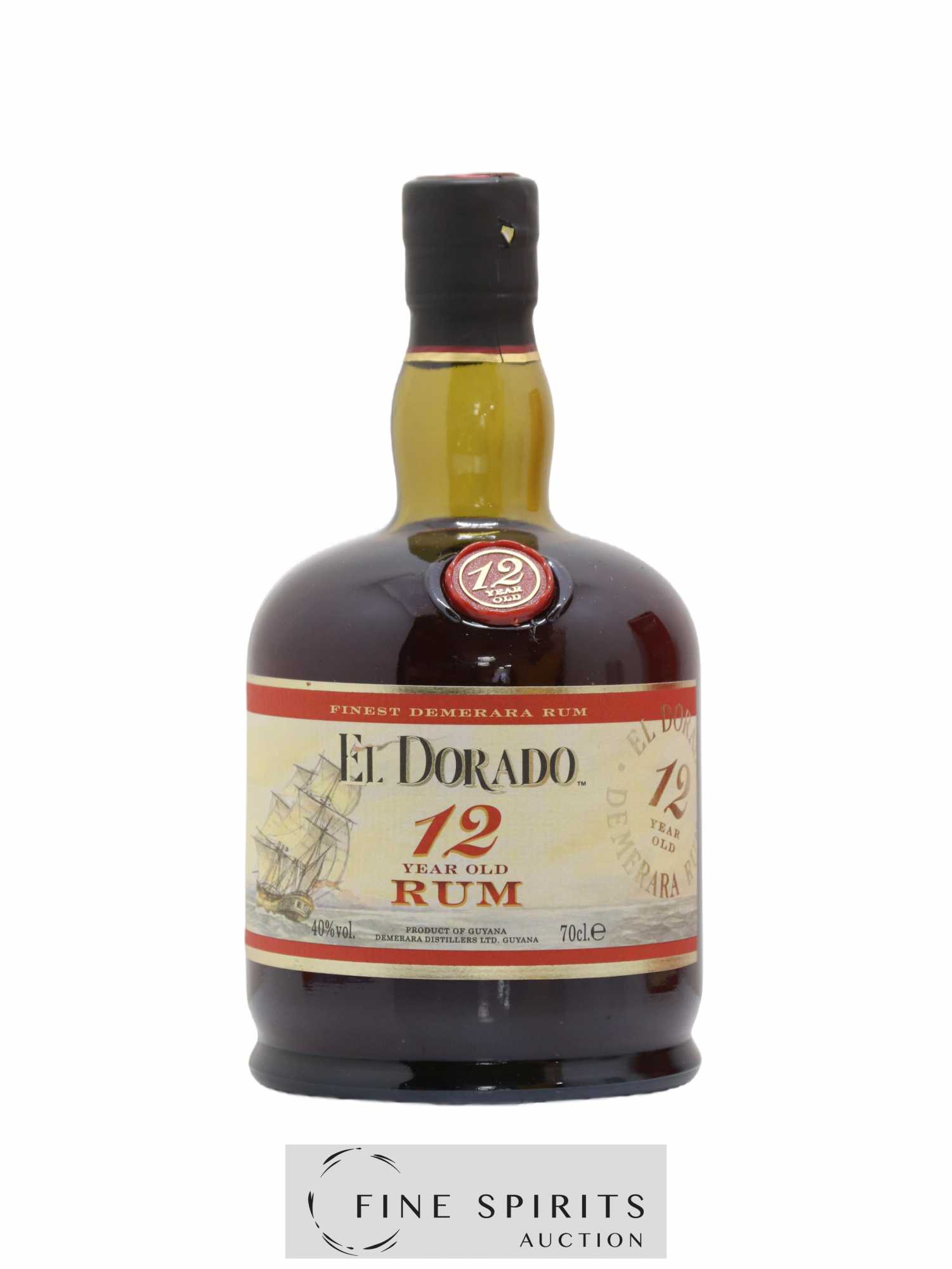 El Dorado 12 years Of. Dumpy (sans prix de réserve) - Lot de 1 bouteille - 1
