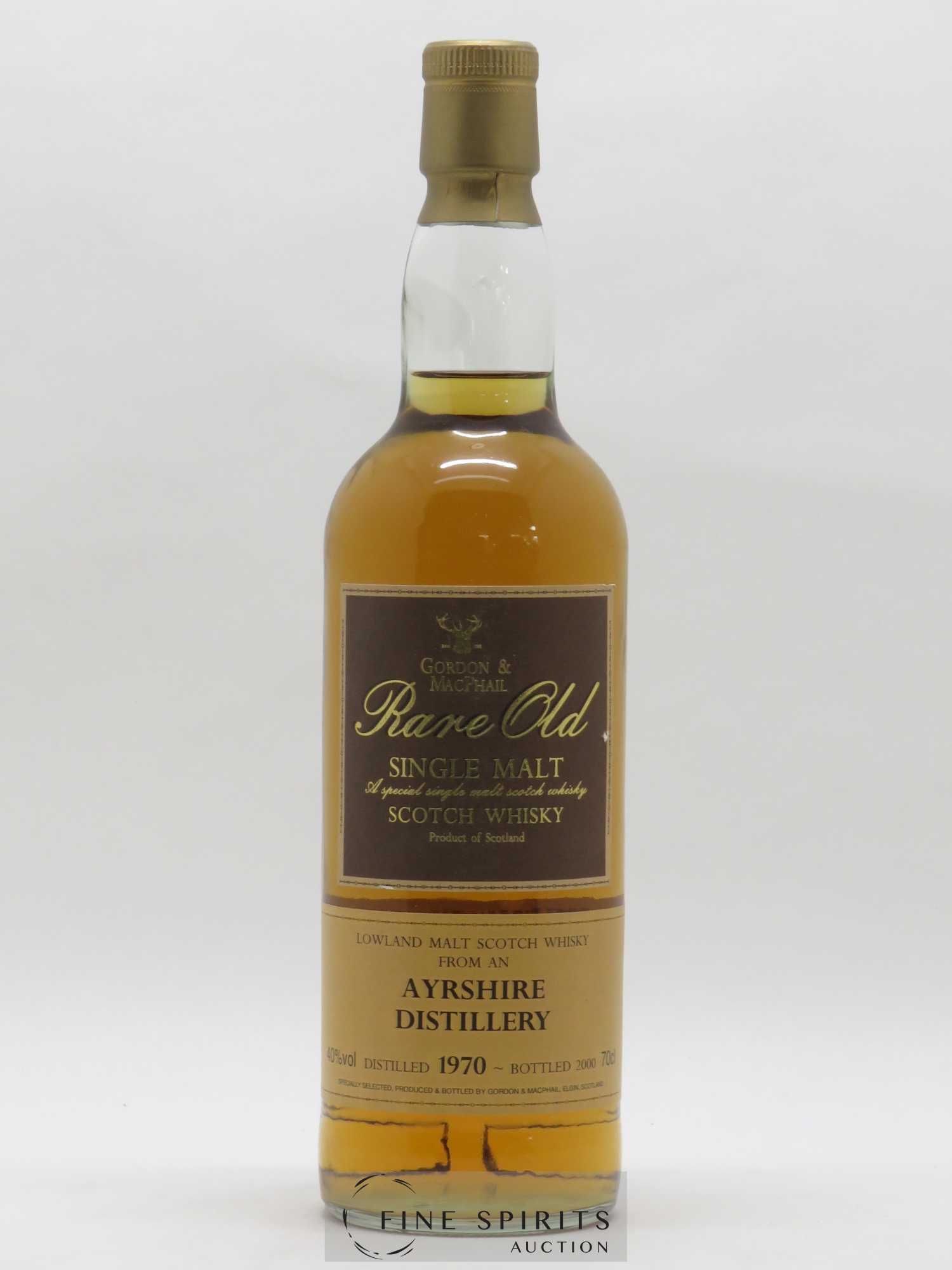 Ayrshire years 1970 Gordon & MacPhail Rare Auld - Lot de 1 bouteille - 0