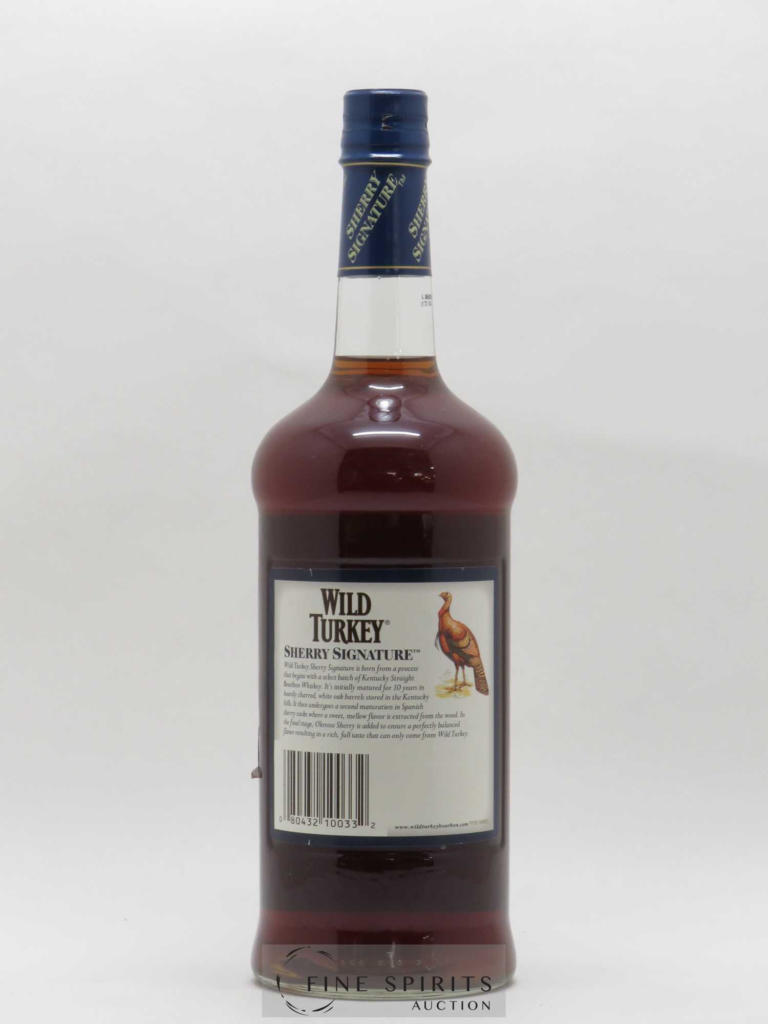Wild Turkey 10 years Of. Sherry Signature - Lot de 1 bouteille - 2