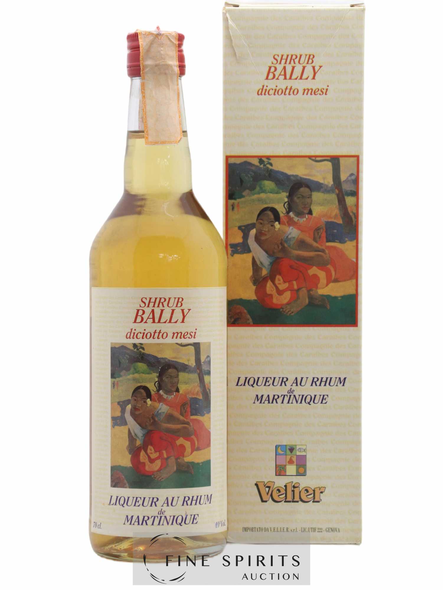 Shrub Bally Valois Diciotto Mesi Velier (sans prix de réserve) - Lot de 1 bouteille - 0