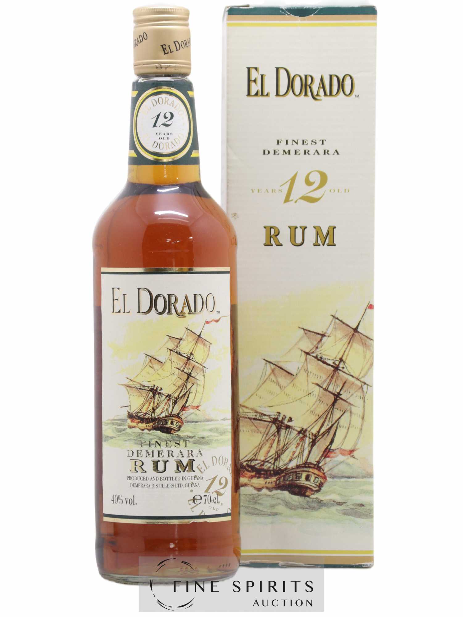 El Dorado 12 years Of. (sans prix de réserve) - Lot de 1 bouteille - 0