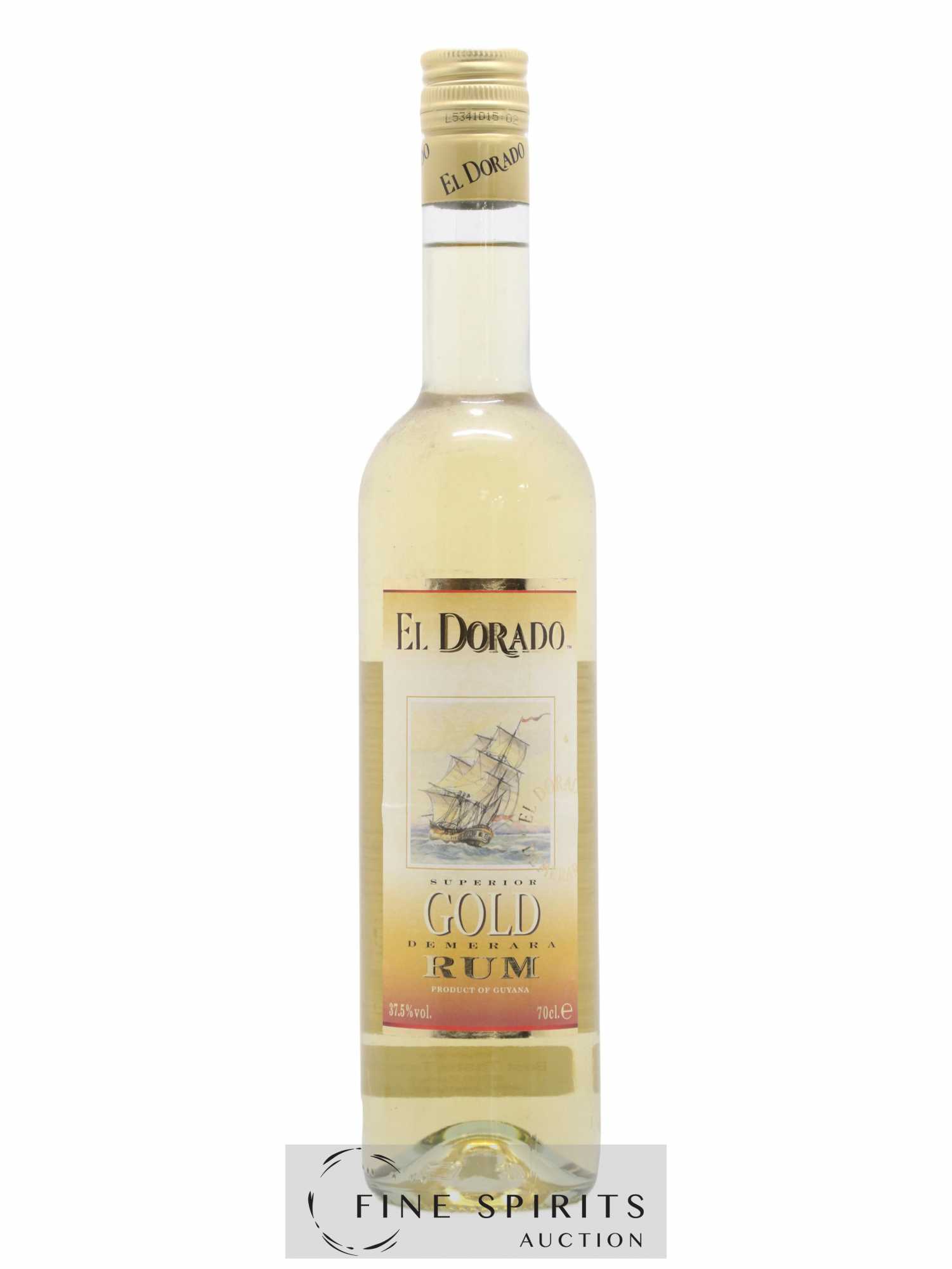 El Dorado Of. Superior Gold Demerara (sans prix de réserve) - Lot de 1 bouteille - 0