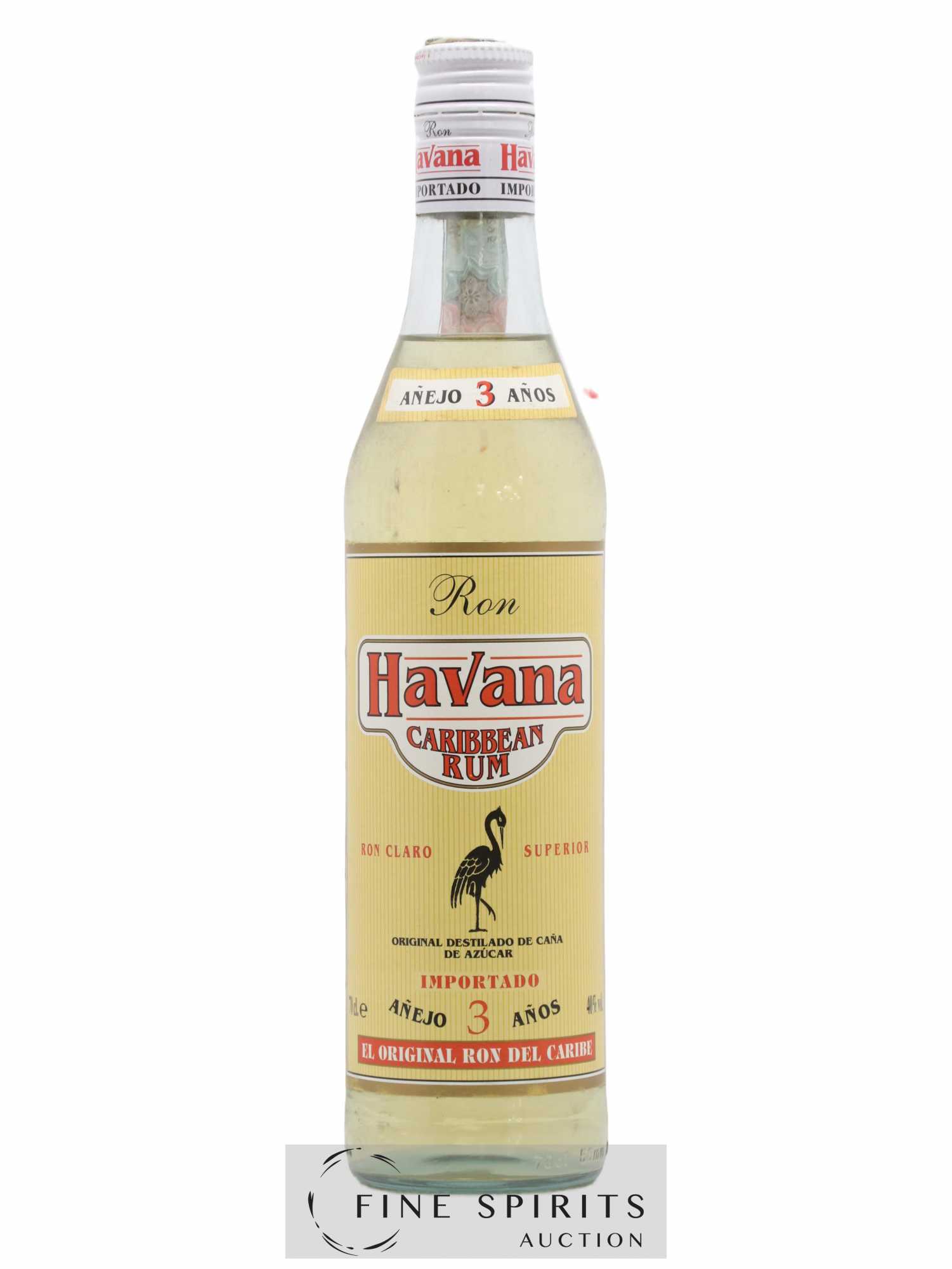 Havana 3 years Of. Importado (sans prix de réserve) - Lot de 1 bouteille - 0