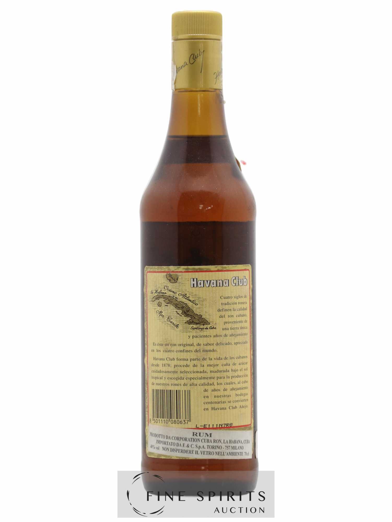Havana Club Of. Anejo Reserve (sans prix de réserve) - Lot de 1 bouteille - 1