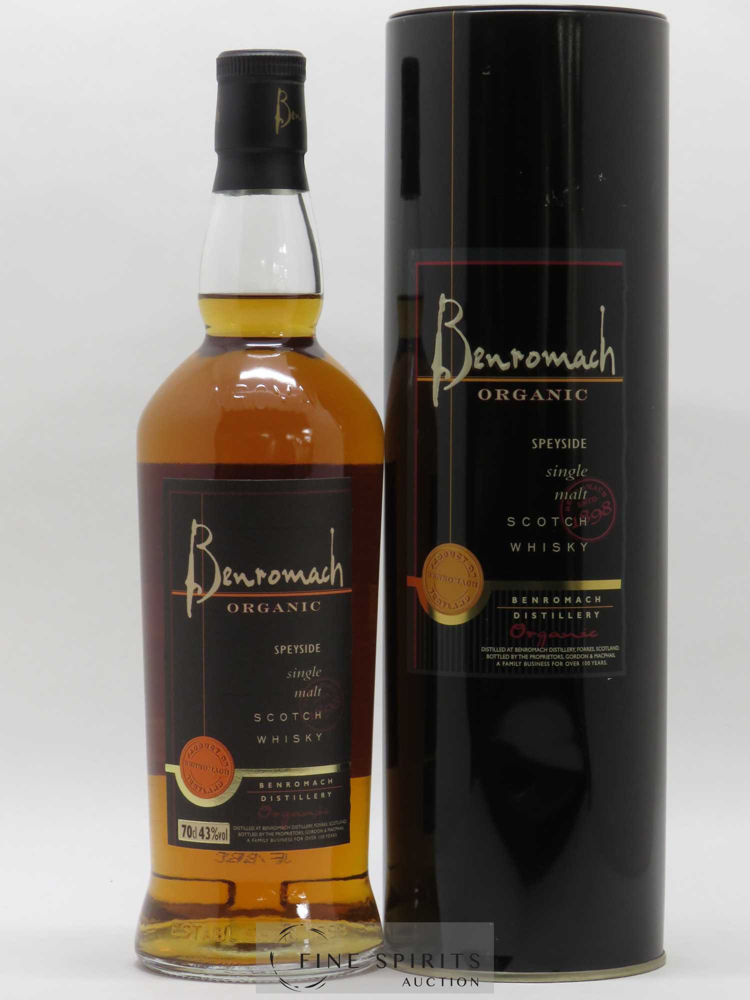 Benromach Of. Organic - Lot de 1 bouteille - 0