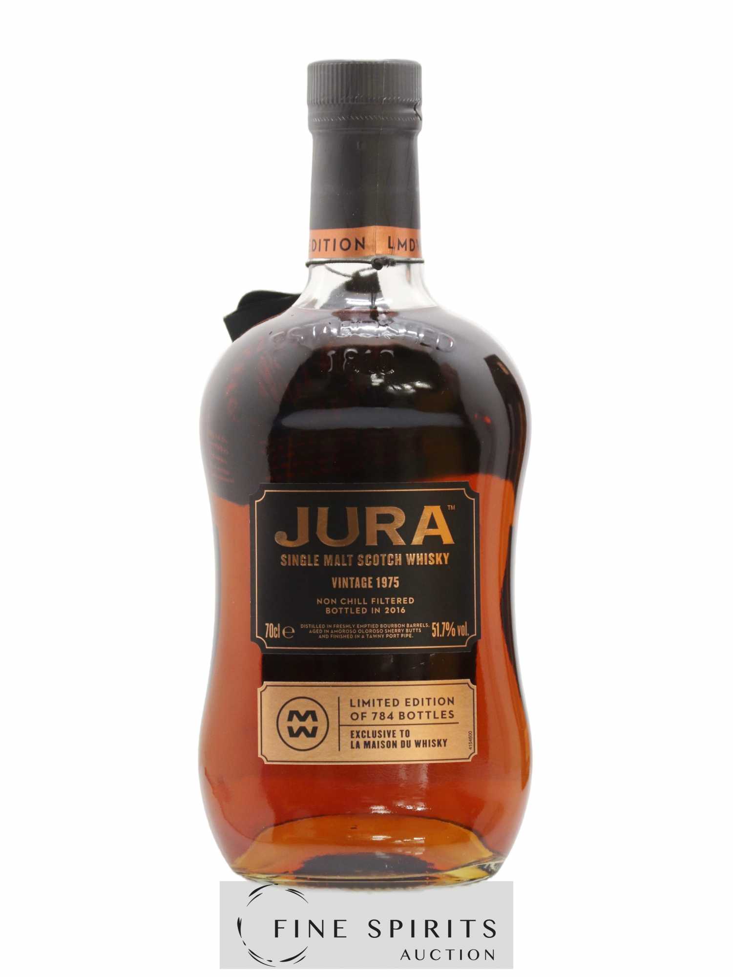 Jura 1975 Of. Vintage One of 784 - bottled 2016 LMDW 60th Anniversary Limited Edition - Posten von 1 Flasche - 1