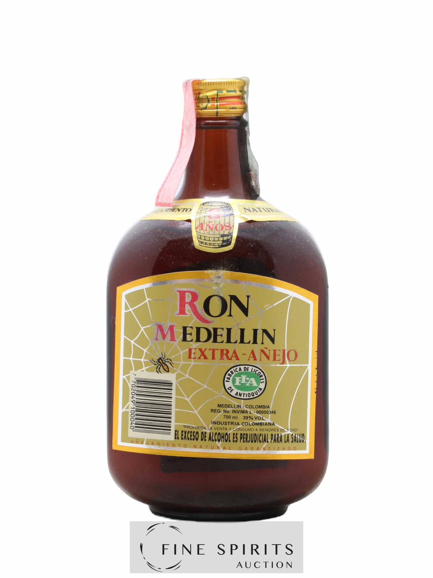 Medellin 8 years Of. Extra-Anejo  (sans prix de réserve) - Lot de 1 bouteille - 1