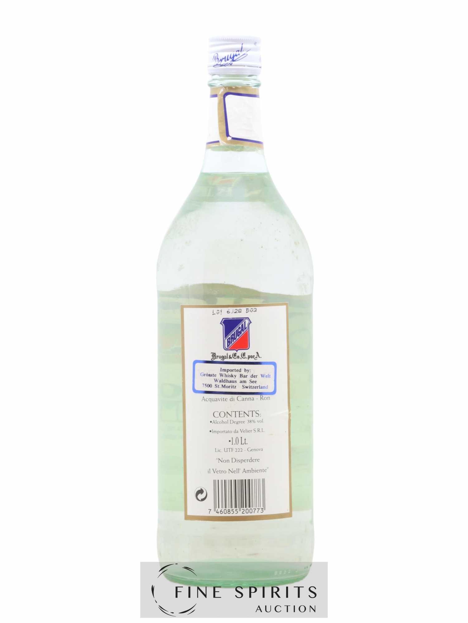 Brugal Of. Blanco Velier Import (ohne Mindestpreis) - Posten von 1 Flasche - 1