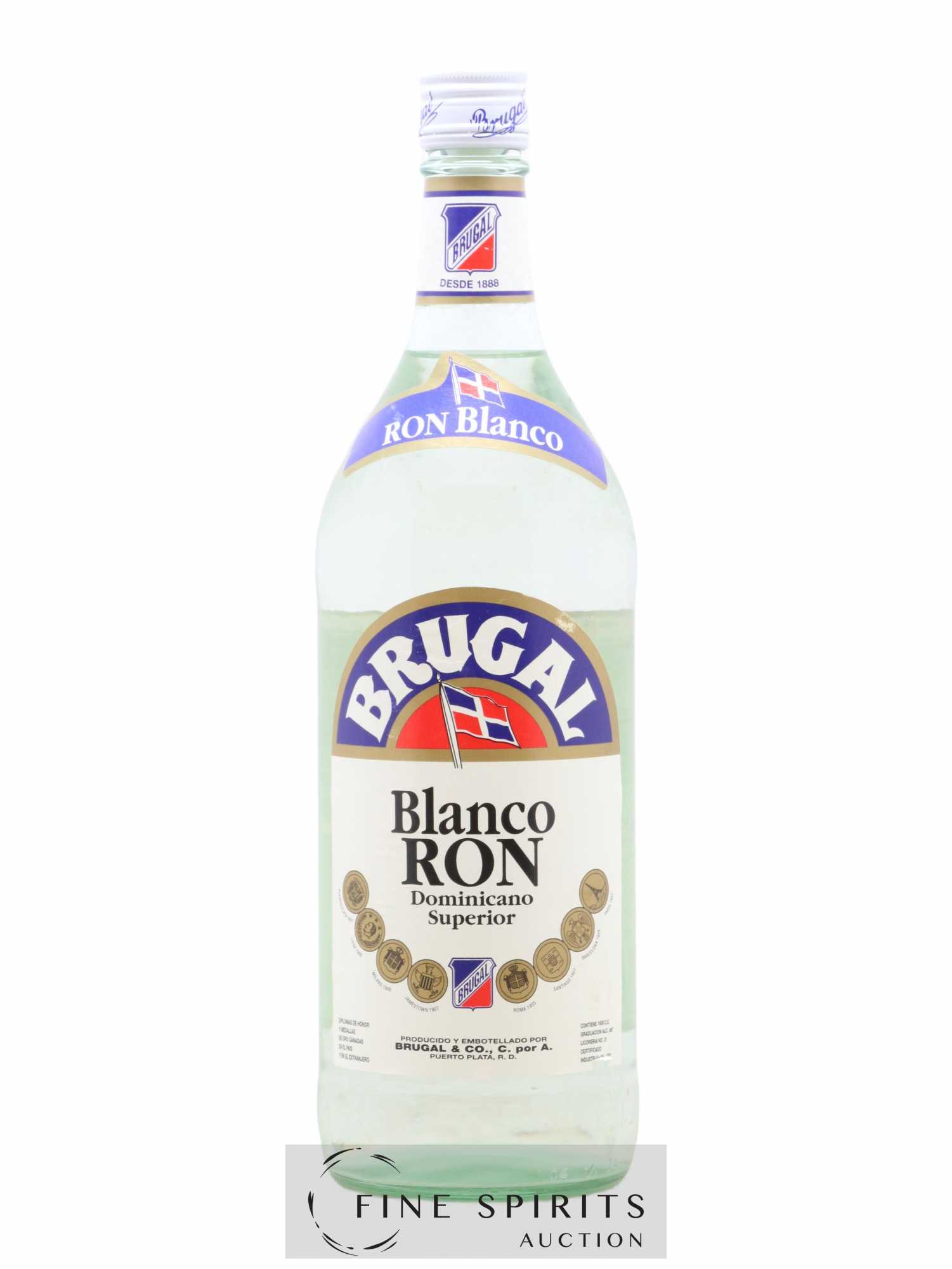 Brugal Of. Blanco Velier Import (ohne Mindestpreis) - Posten von 1 Flasche - 0