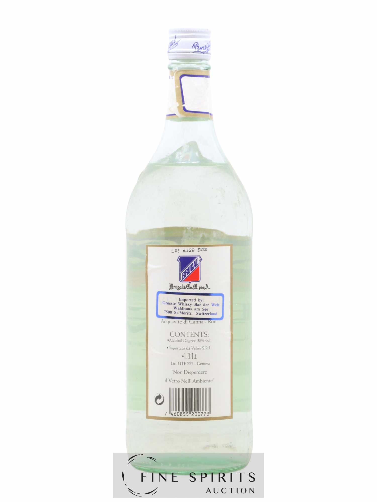 Brugal Of. Blanco Velier Import (sans prix de réserve) - Lot de 1 bouteille - 1